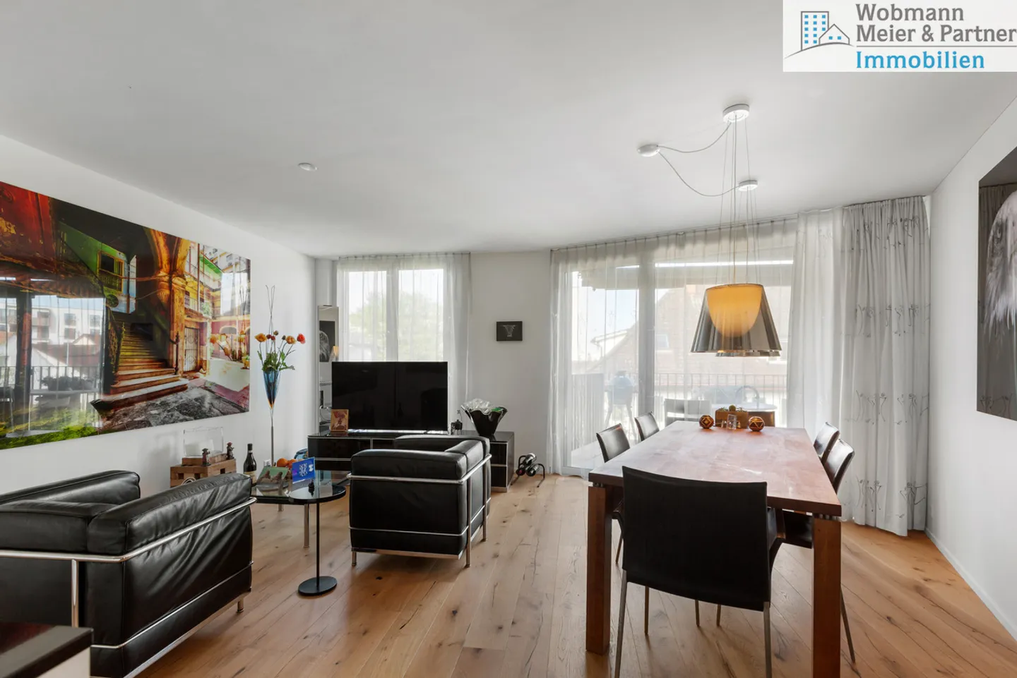 Appartement moderne de 3,5 pièces avec deux balcons - idéal pour les navetteurs et les couples - Photo 5 sur 14