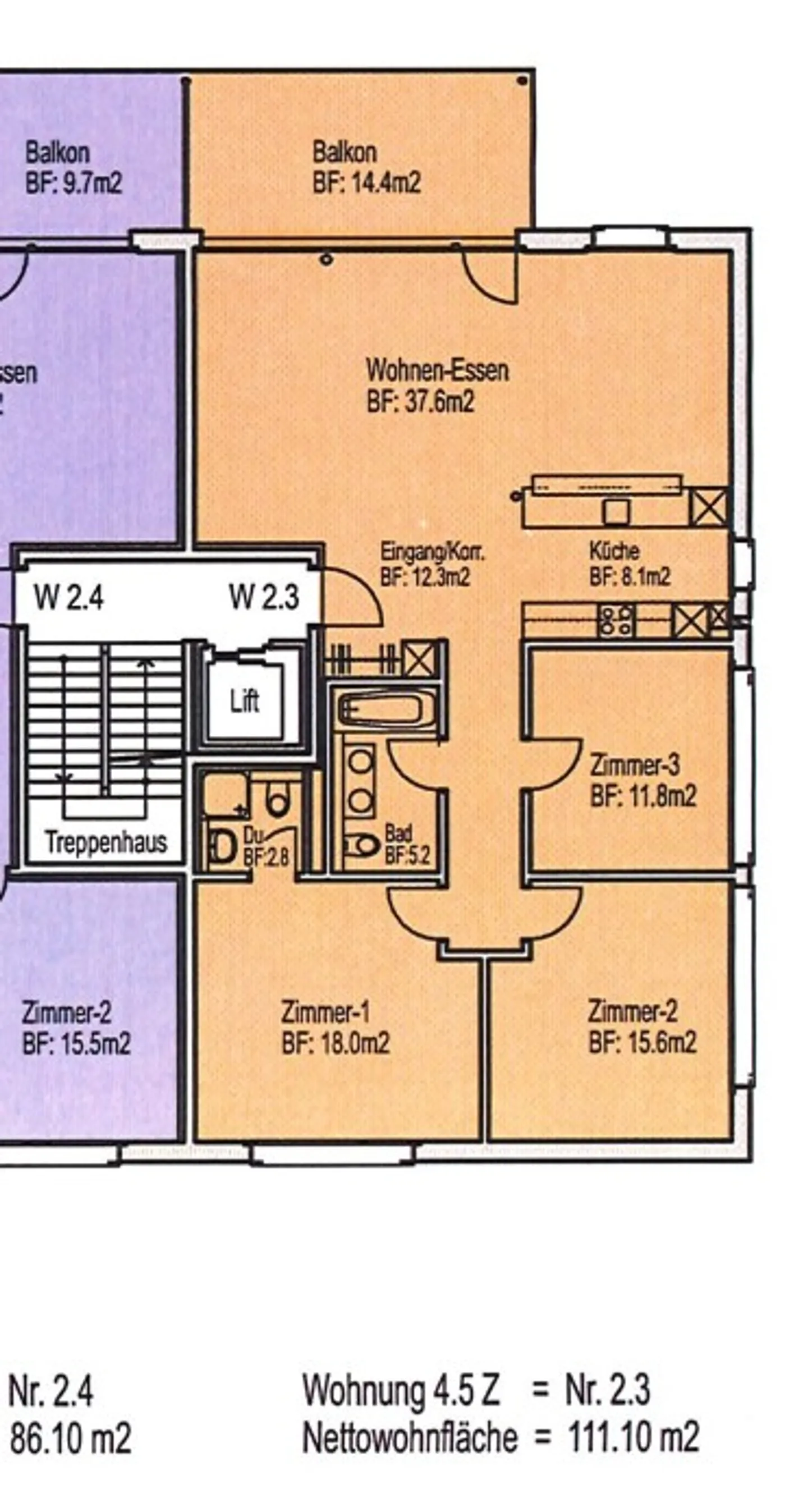 Moderne 4 1/2-Zimmerwohnung - Foto 12 von 12