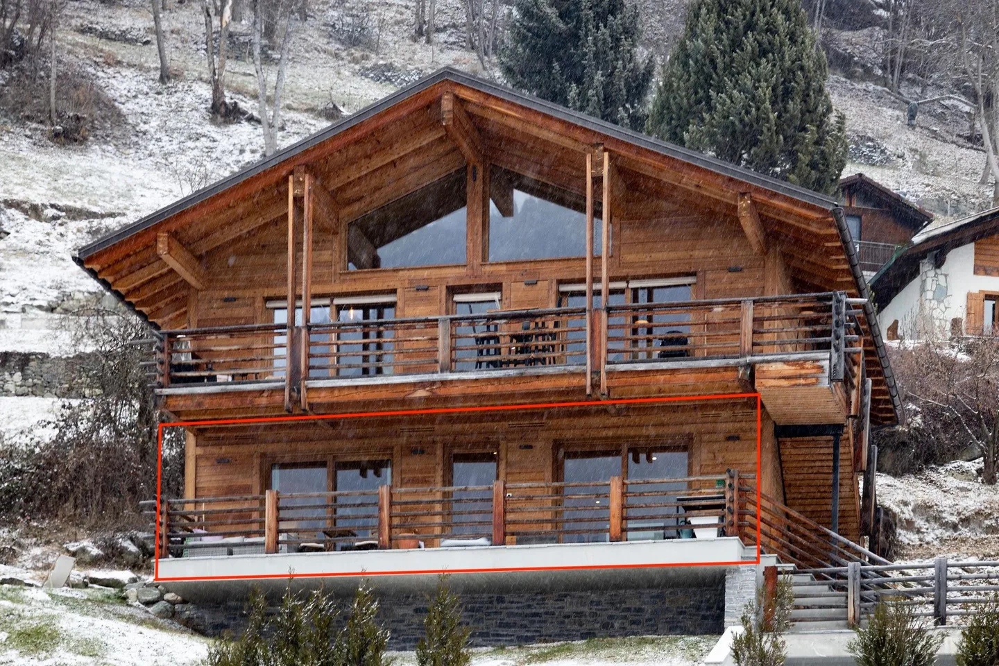 Appartamento moderno con 3 camere da letto nel centro di Châble - Foto 11 di 11