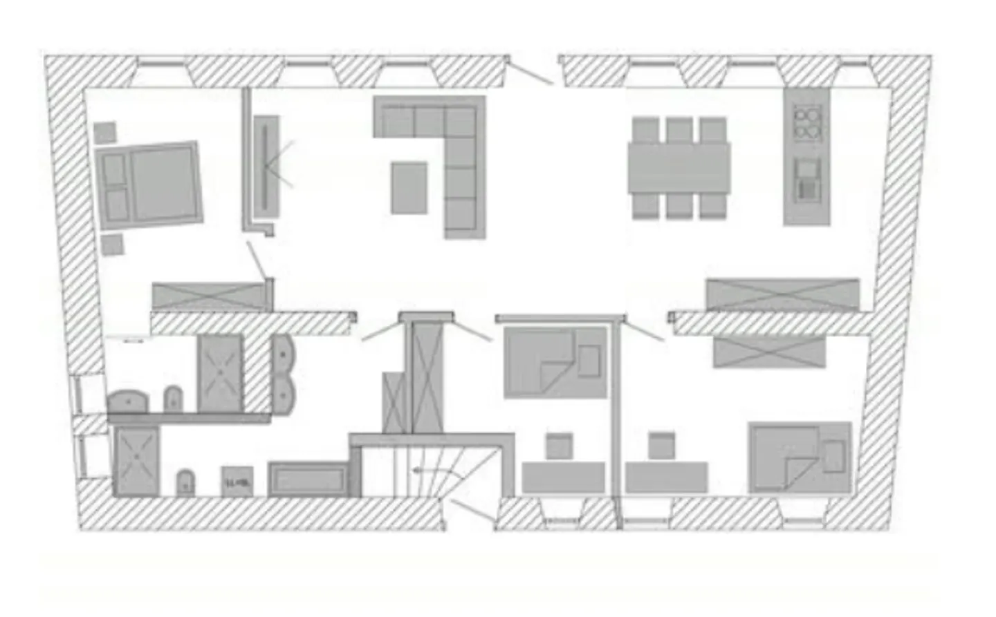 Futuro appartamento 4,5 stanze completamente ristrutturato - Foto 10 di 10
