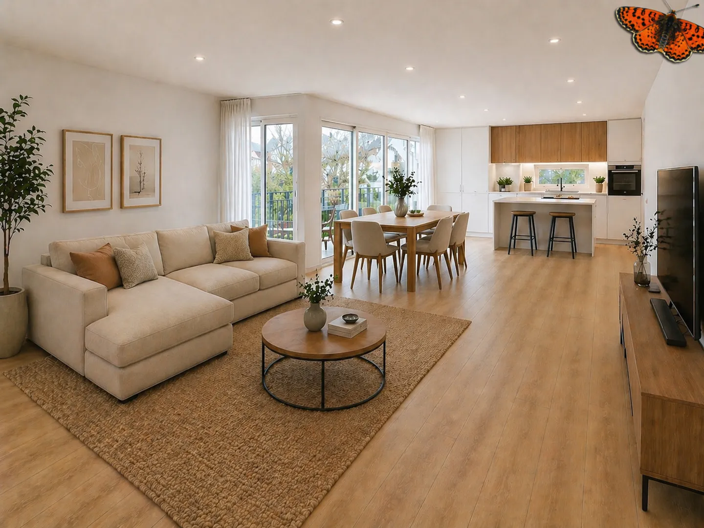 Modern Apartment with Balcony - Photo 1 of 11