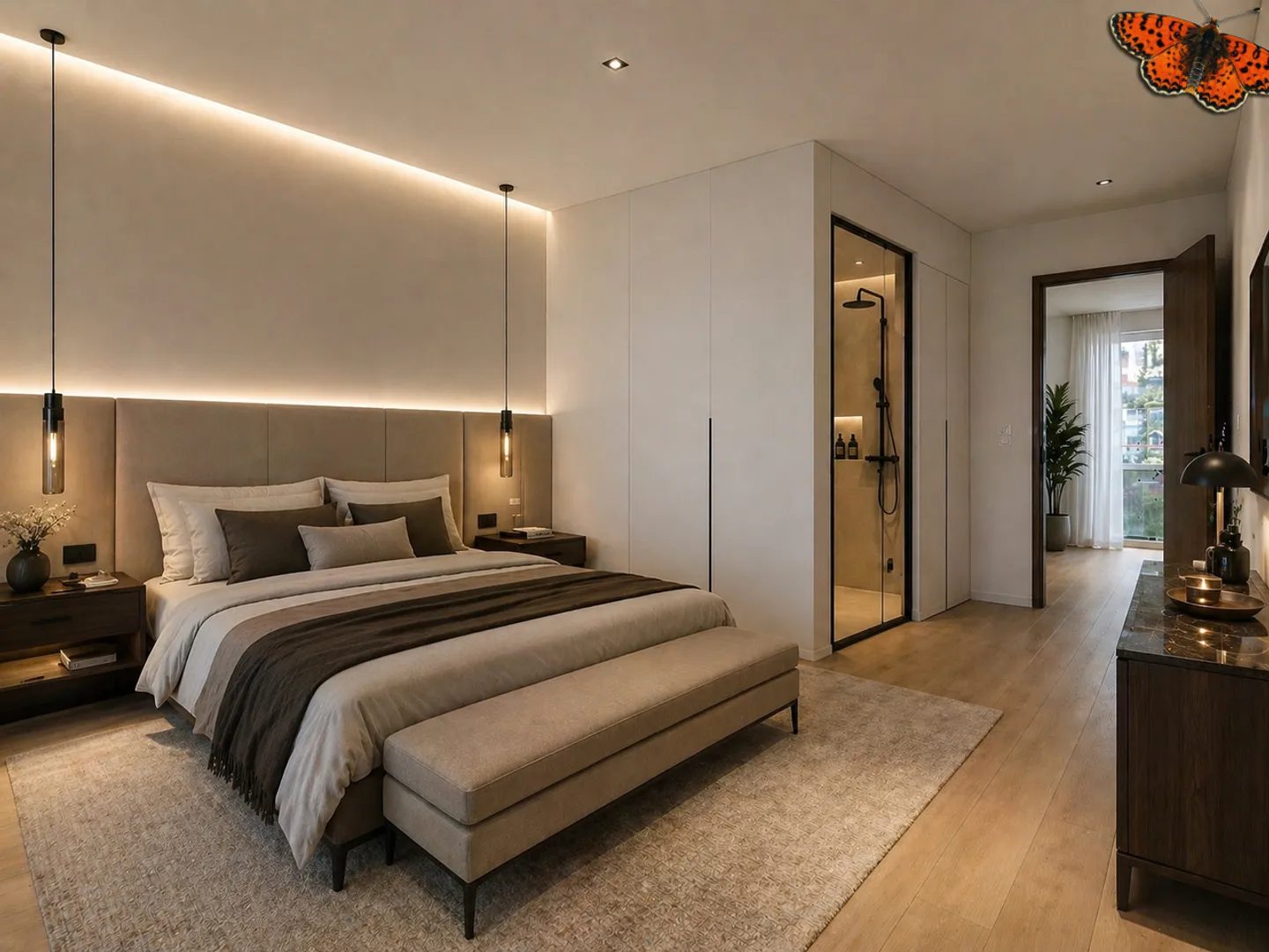 Modern Apartment with Balcony - Photo 7 of 11