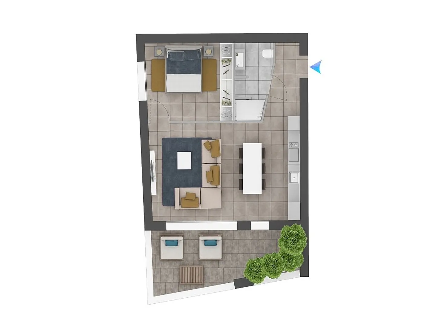 2,5 Lokale mit Garten in Sant'Antonino - Foto 6 von 11