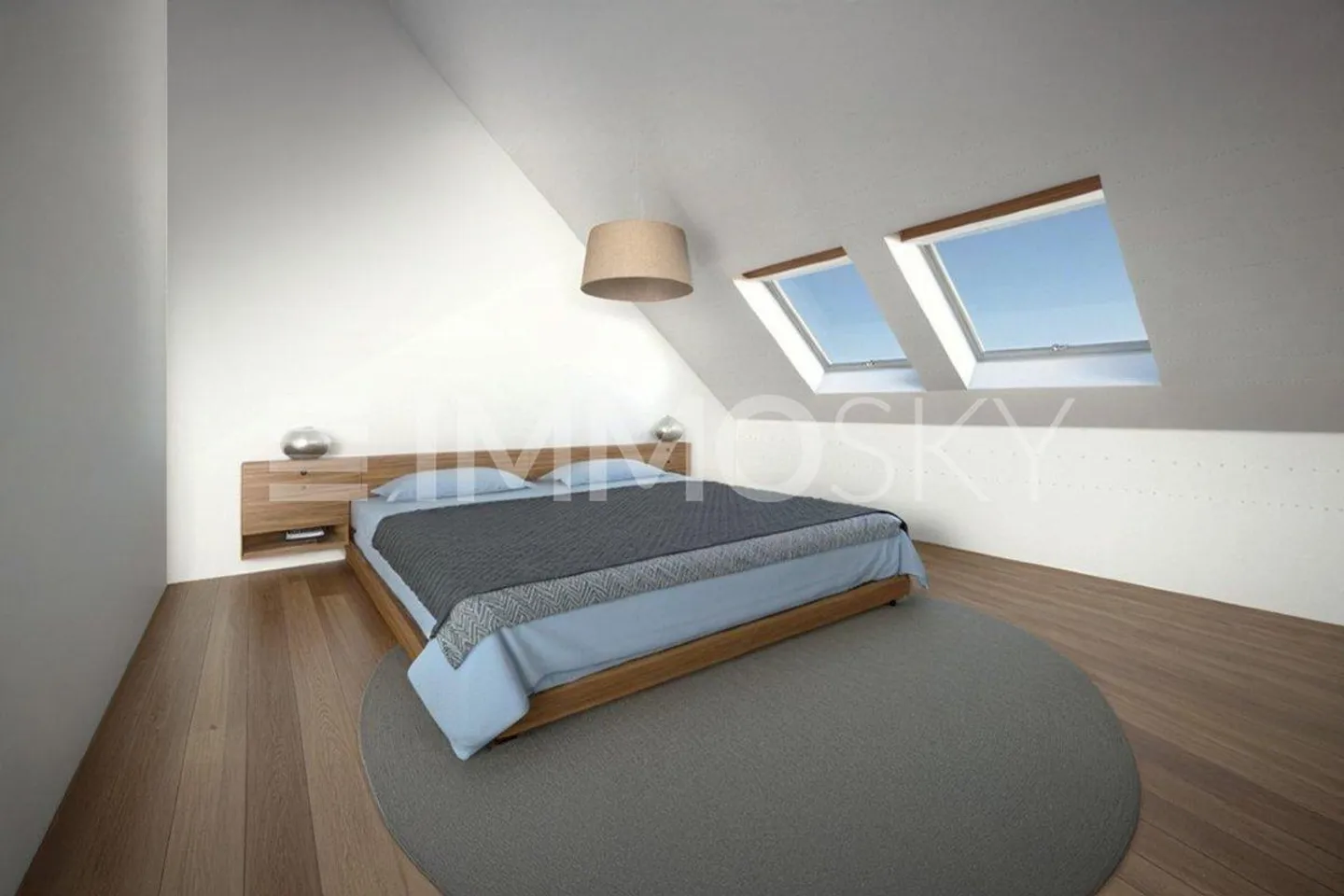 Neues Duplex mit 3,5 Zimmern ca. 96 m² und 10 m² Loggia - Foto 2 von 4