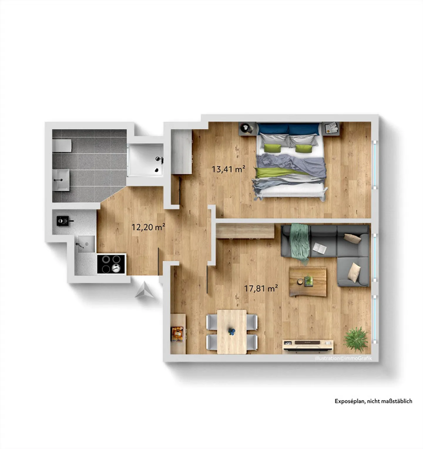 Renovierte Wohnung in Gelterkinden - Foto 7 von 7