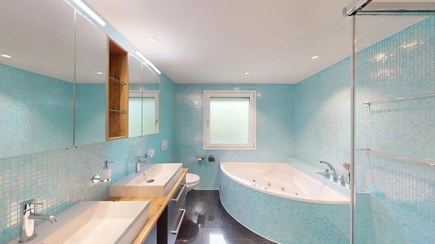 Elegant 9-Room Country Villa with Modern Indoor Pool at Muttenzer Dürrberg - Photo 8 of 12