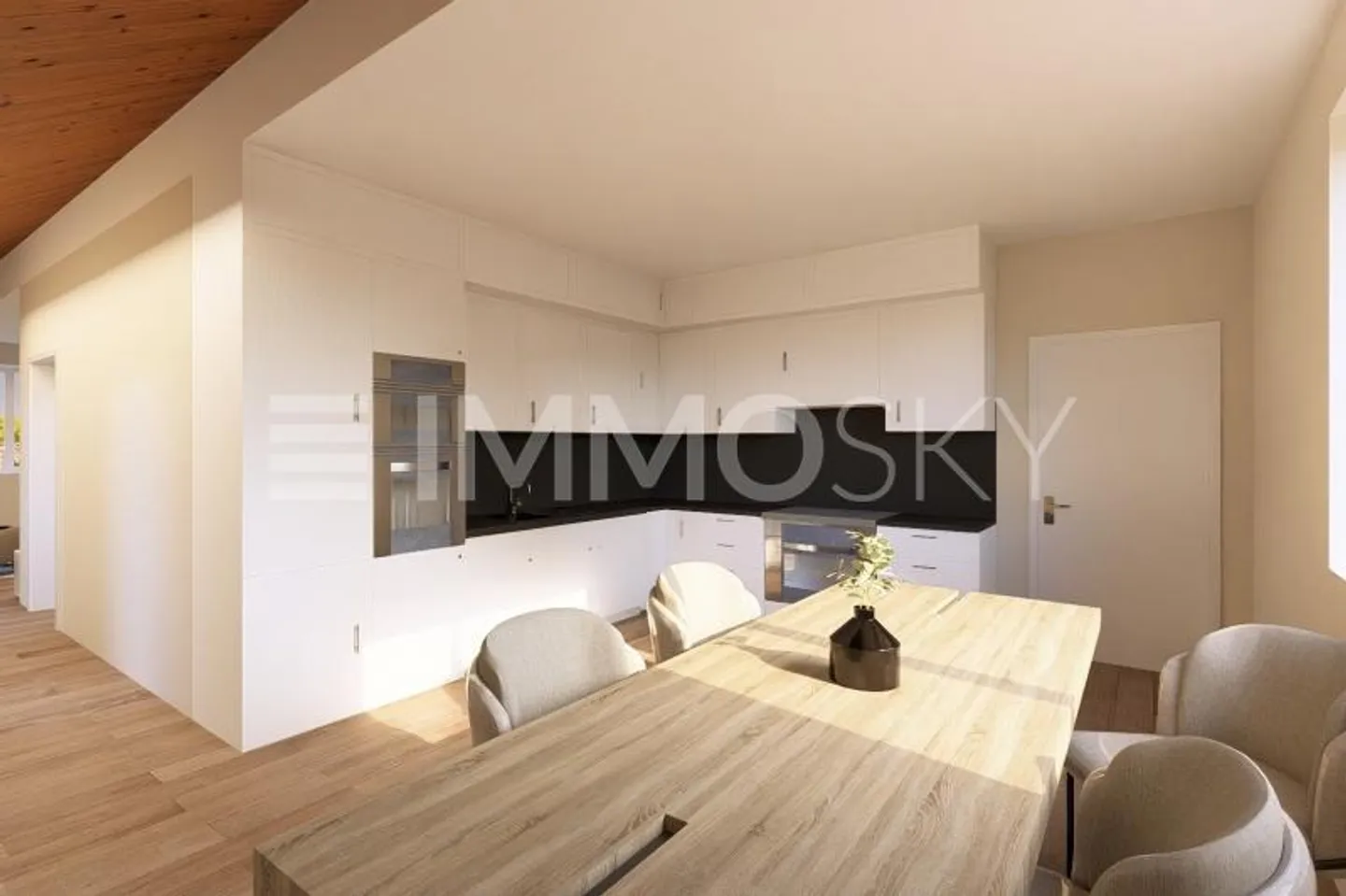 EXKLUSIVITÄT! Charmante 3,5 Zimmer im obersten Stockwerk! - Foto 1 von 5