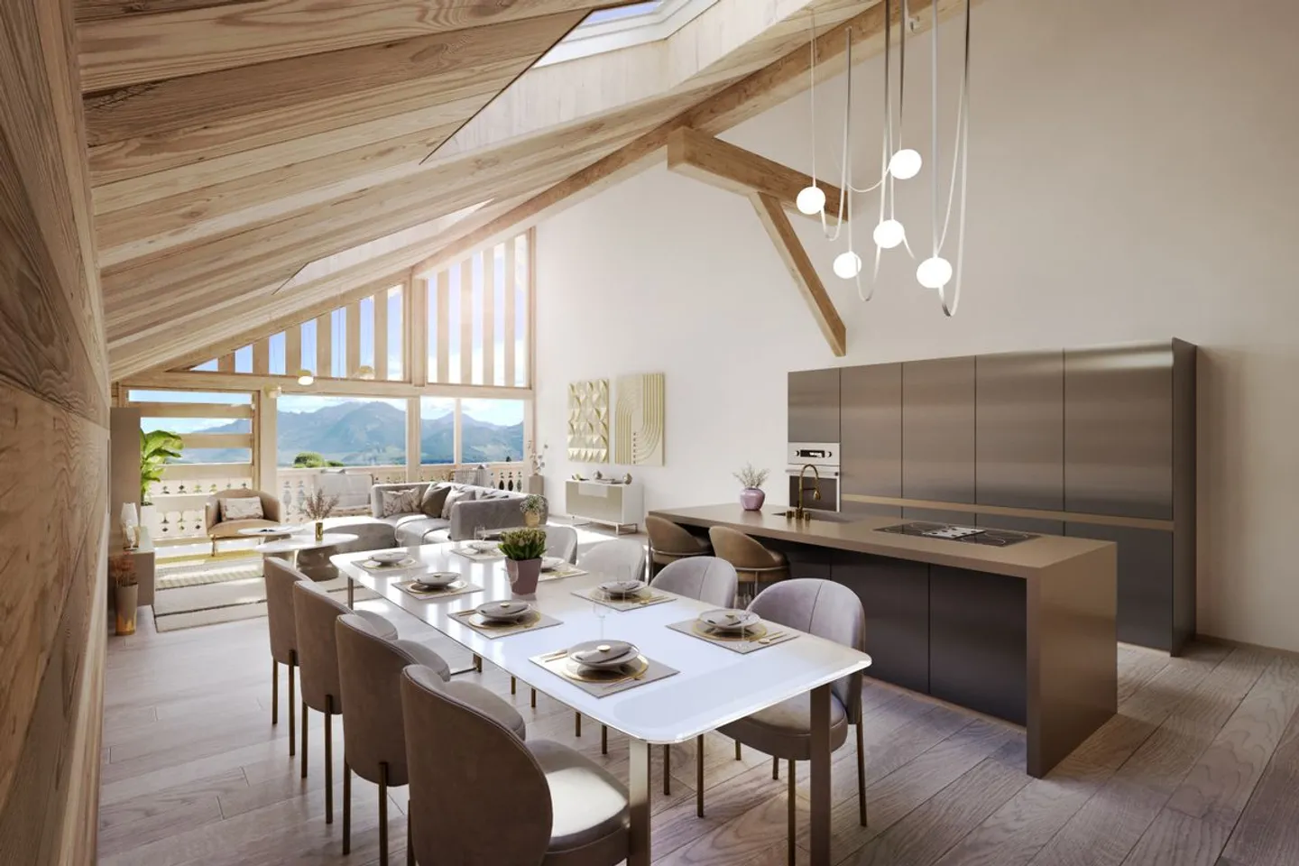 Nouvelle promotion à Choëx de deux appartements en duplex - lot C - Photo 1 sur 3