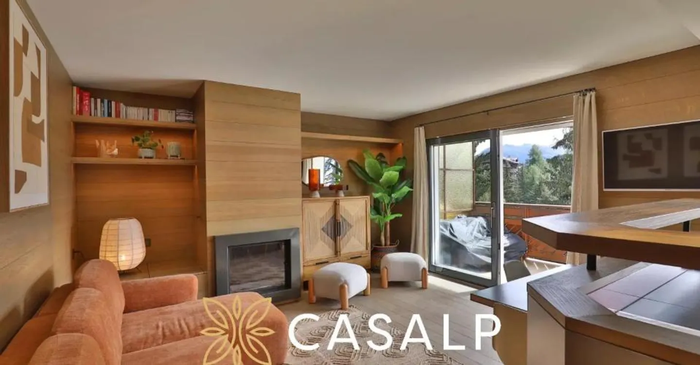 Superb 2.5 room bright apartment in the center of Crans - Photo 1 of 10