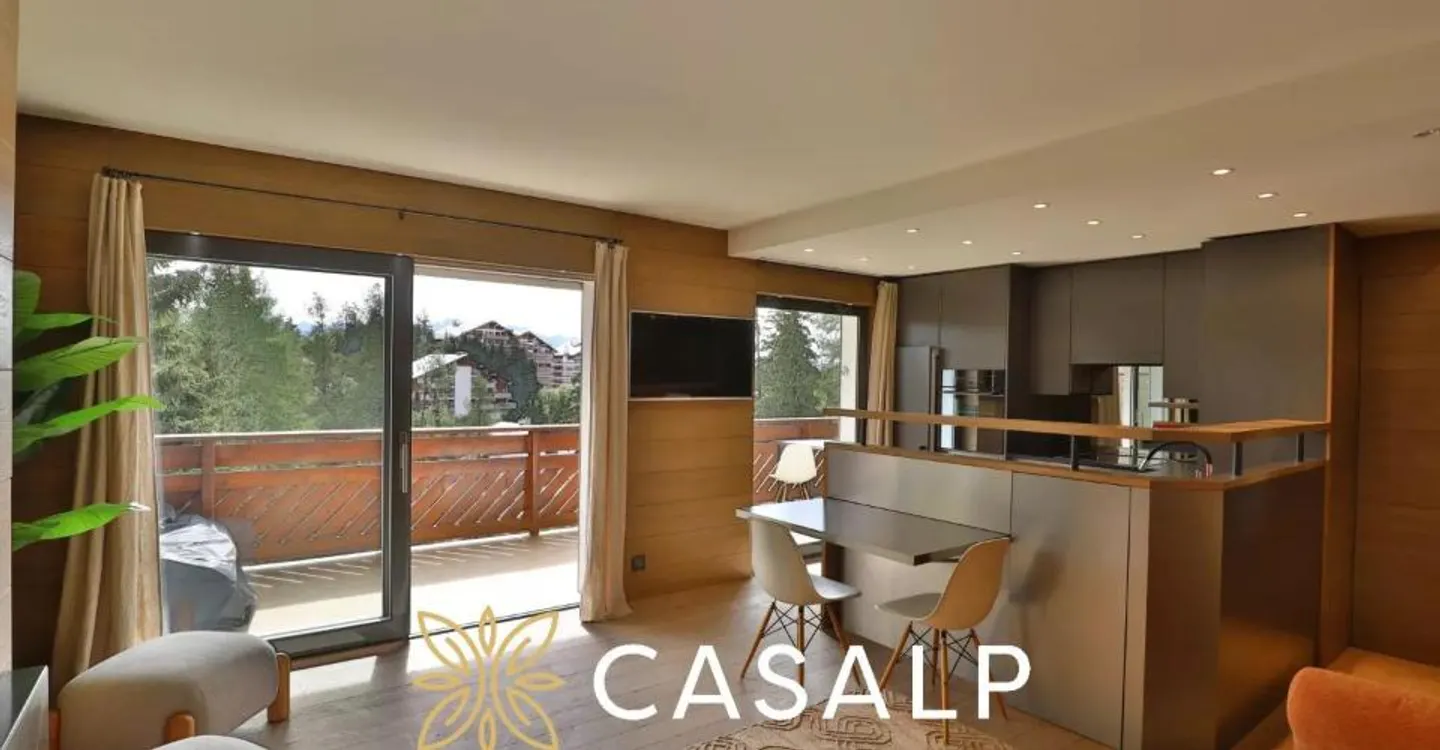 Superb 2.5 room bright apartment in the center of Crans - Photo 5 of 10