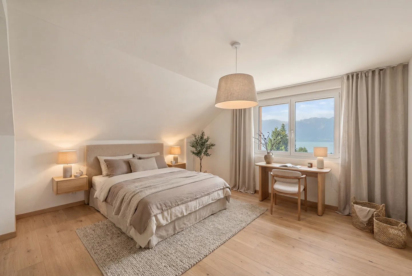 Villa contemporaine avec vue sur le lac - Photo 8 sur 11