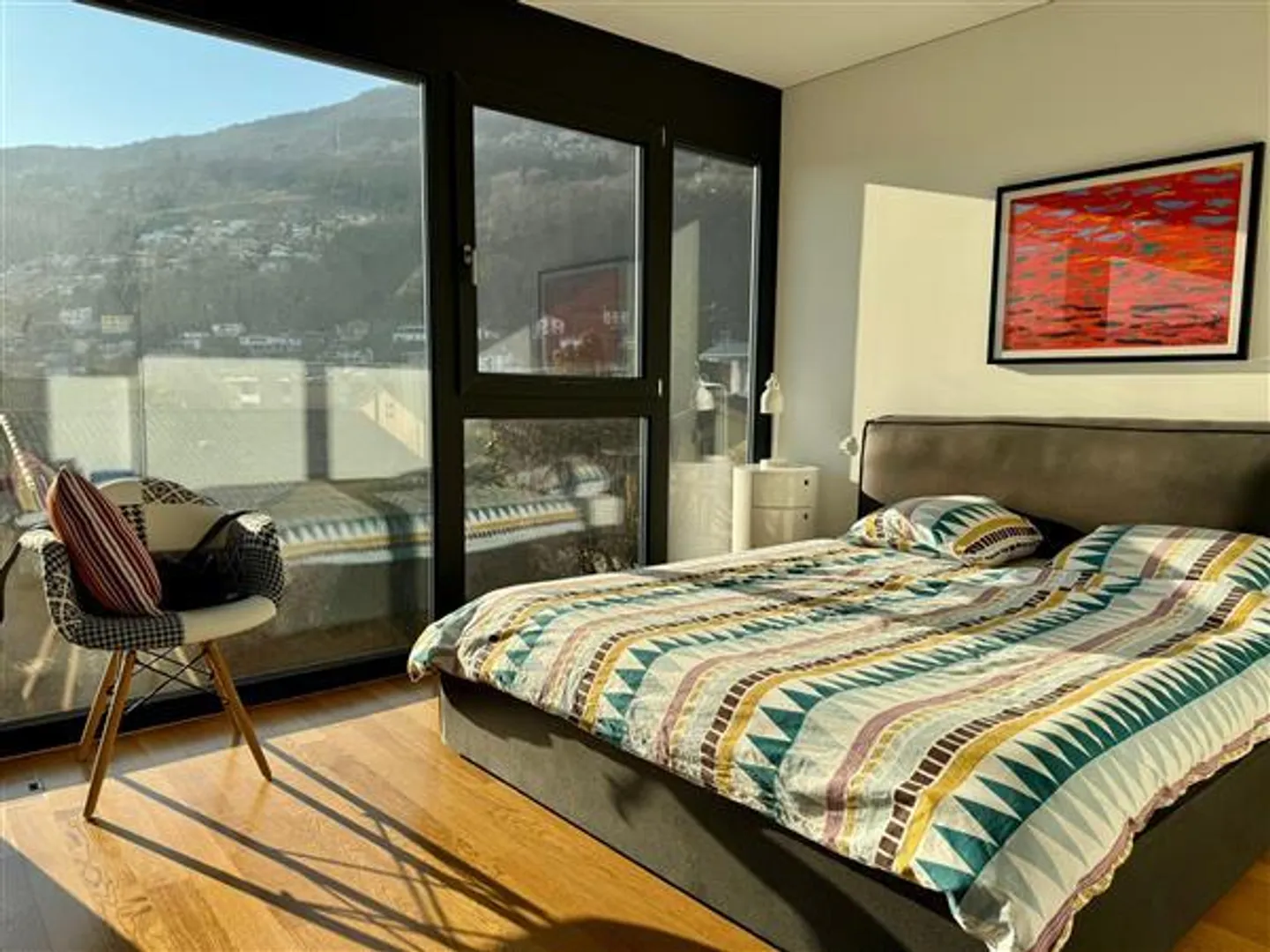 Agno: Eingerichtete 2.5-Zimmer-Wohnung - Foto 5 di 8