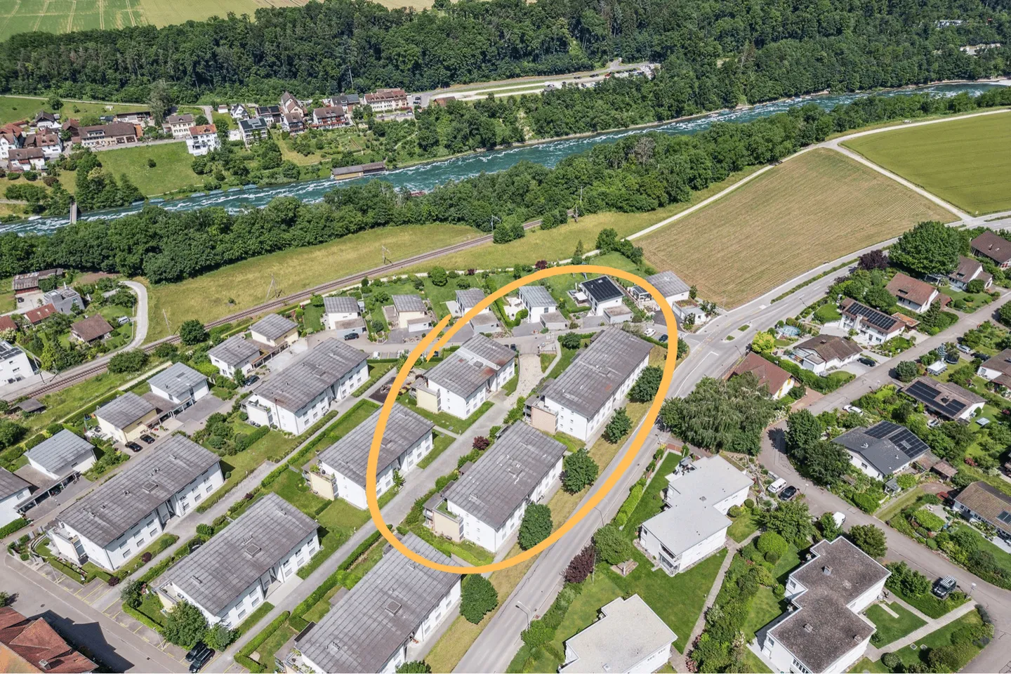 Qualità della vita sul Reno - Appartamento in proprietà con area giardino a Dachsen - Foto 2 di 13