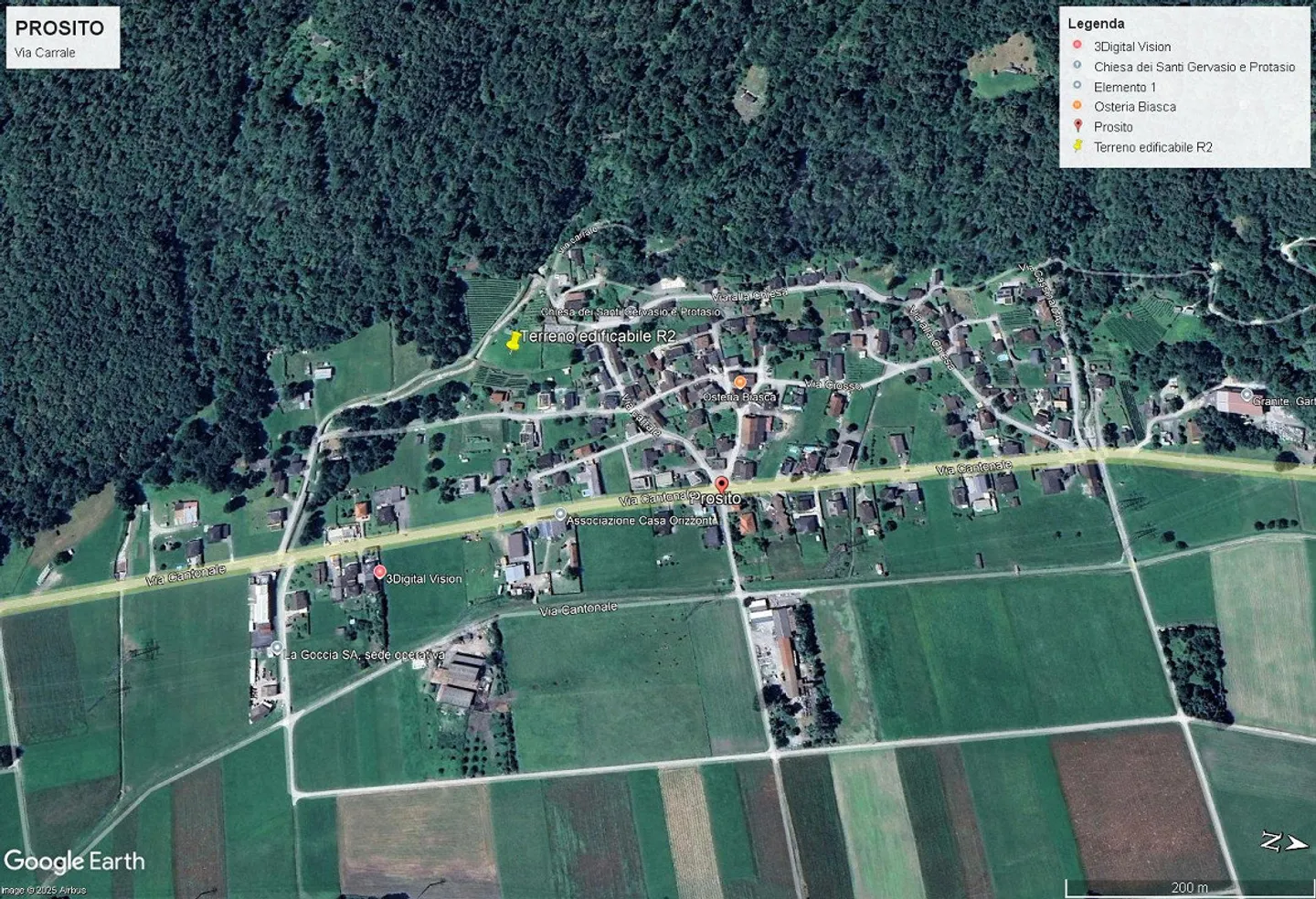 Terreno edificabile in zona molto tranquilla a soli 10Km da Bellinzona - Foto 10 di 10