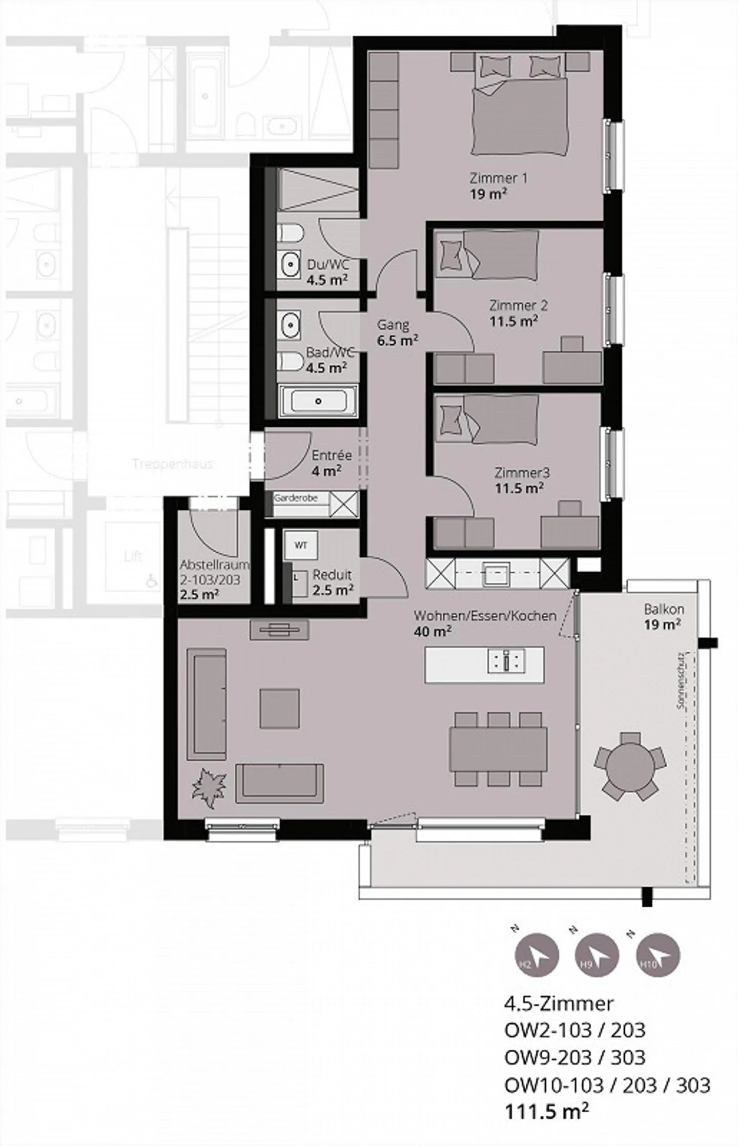 Bright, modern apartments in Fischbach-Göslikon - Photo 4 of 4