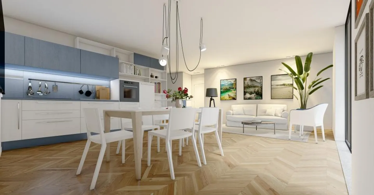 Appartement de 3.5 pièces au 3ème étage - lot 3.24 CARRE DE FRANCE à Sion - Foto 3 von 9