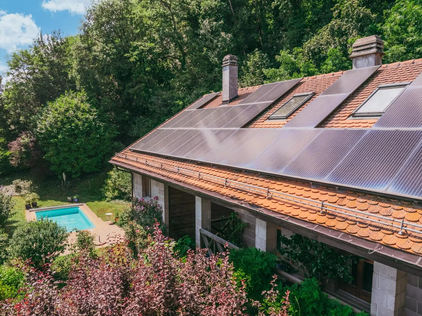 Architecture singulière et vues panoramiques sur le lac Léman. - Photo 1 sur 13