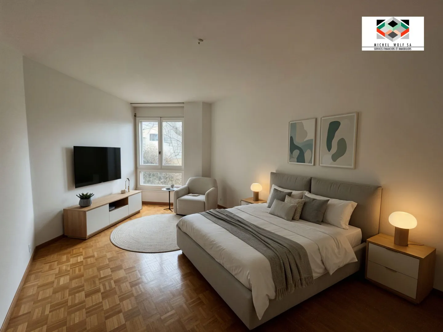 Appartamento luminoso di 3,5 locali a Peseux - Foto 4 di 8