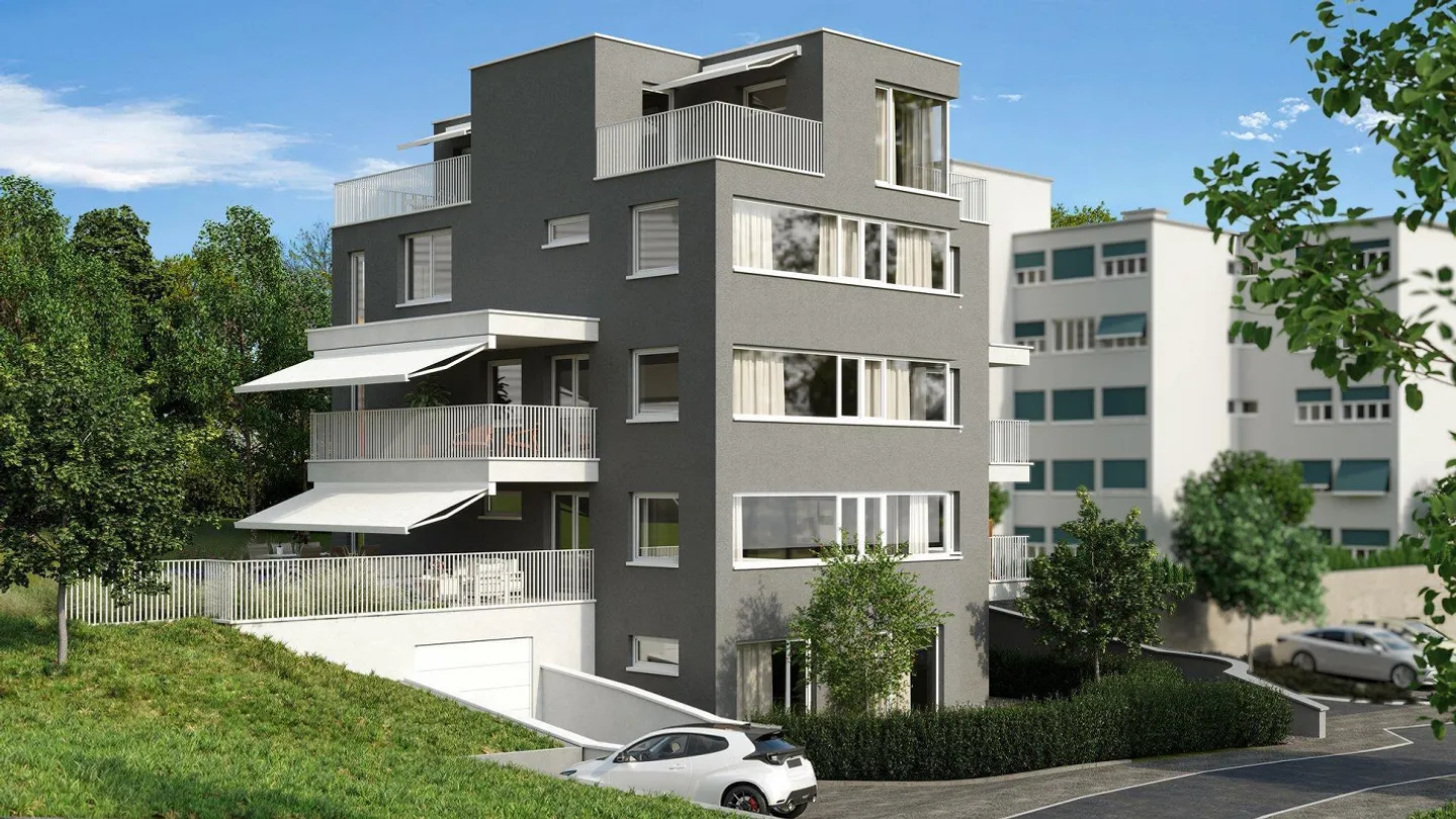 Nuova costruzione: Appartamento giardino moderno di 2,5 stanze - Foto 3 di 4