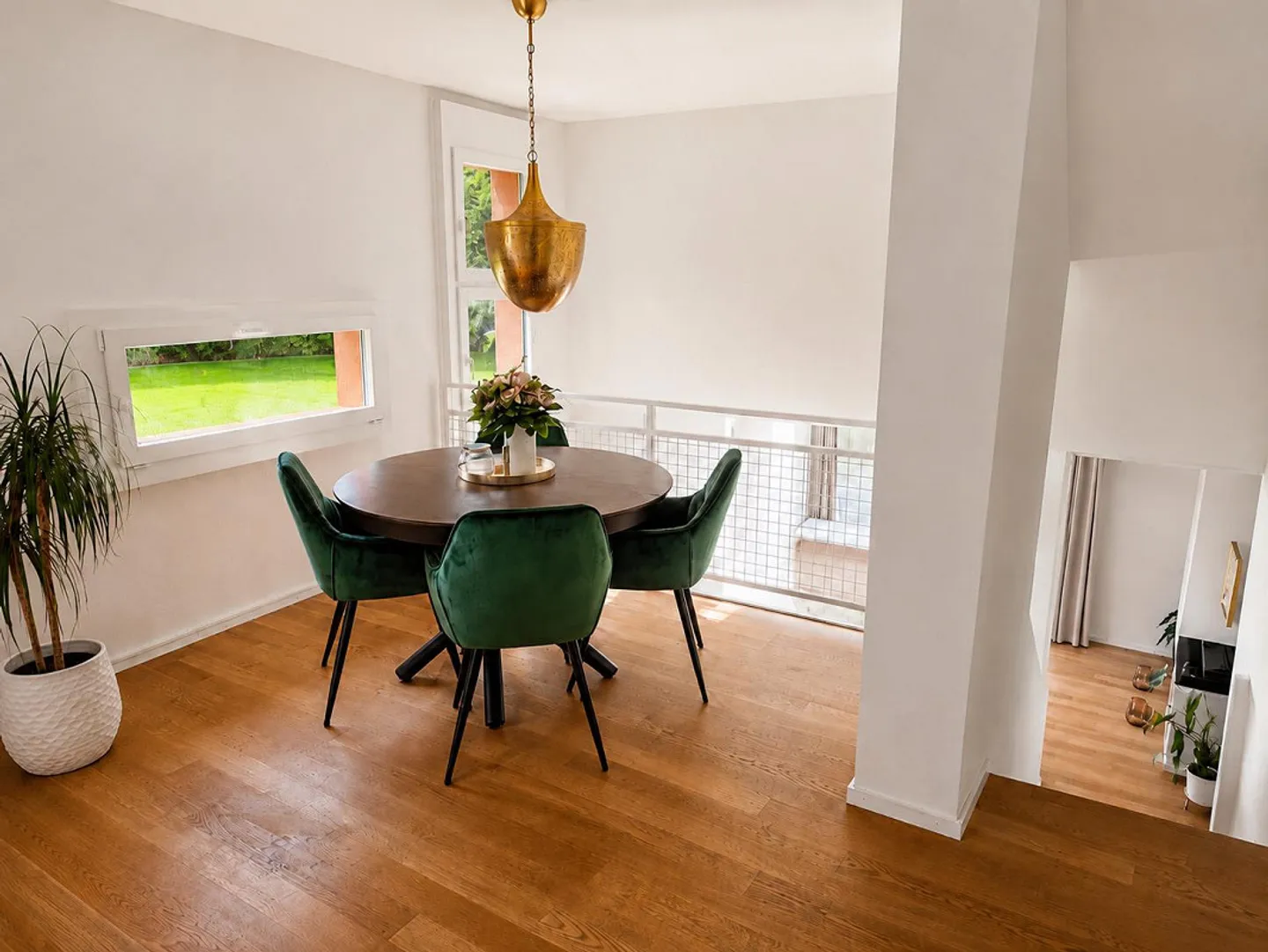 Stilvolle Maisonette-Wohnung in der Natur - Foto 4 von 10