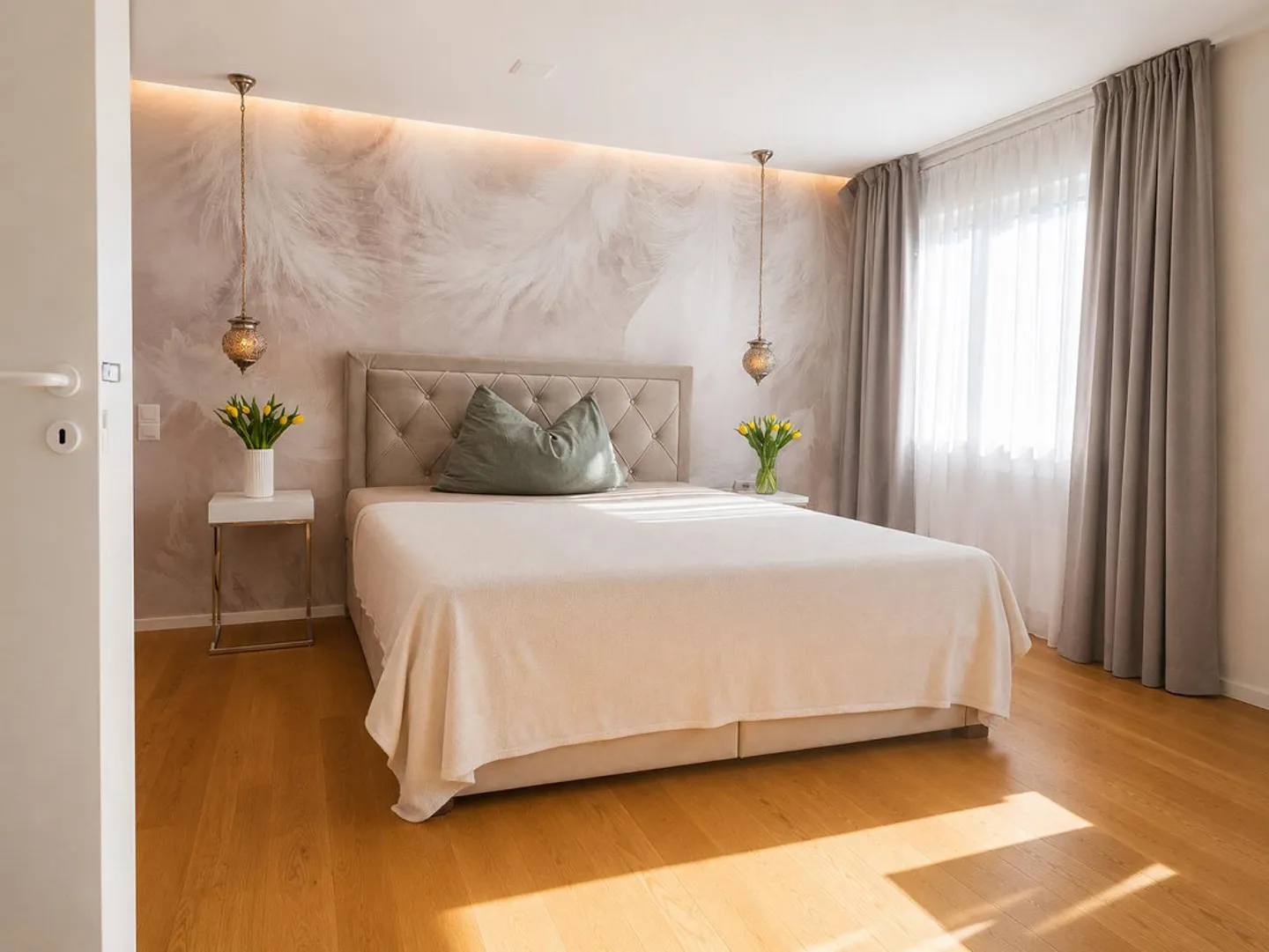 Stilvolle Maisonette-Wohnung in der Natur - Foto 5 von 10