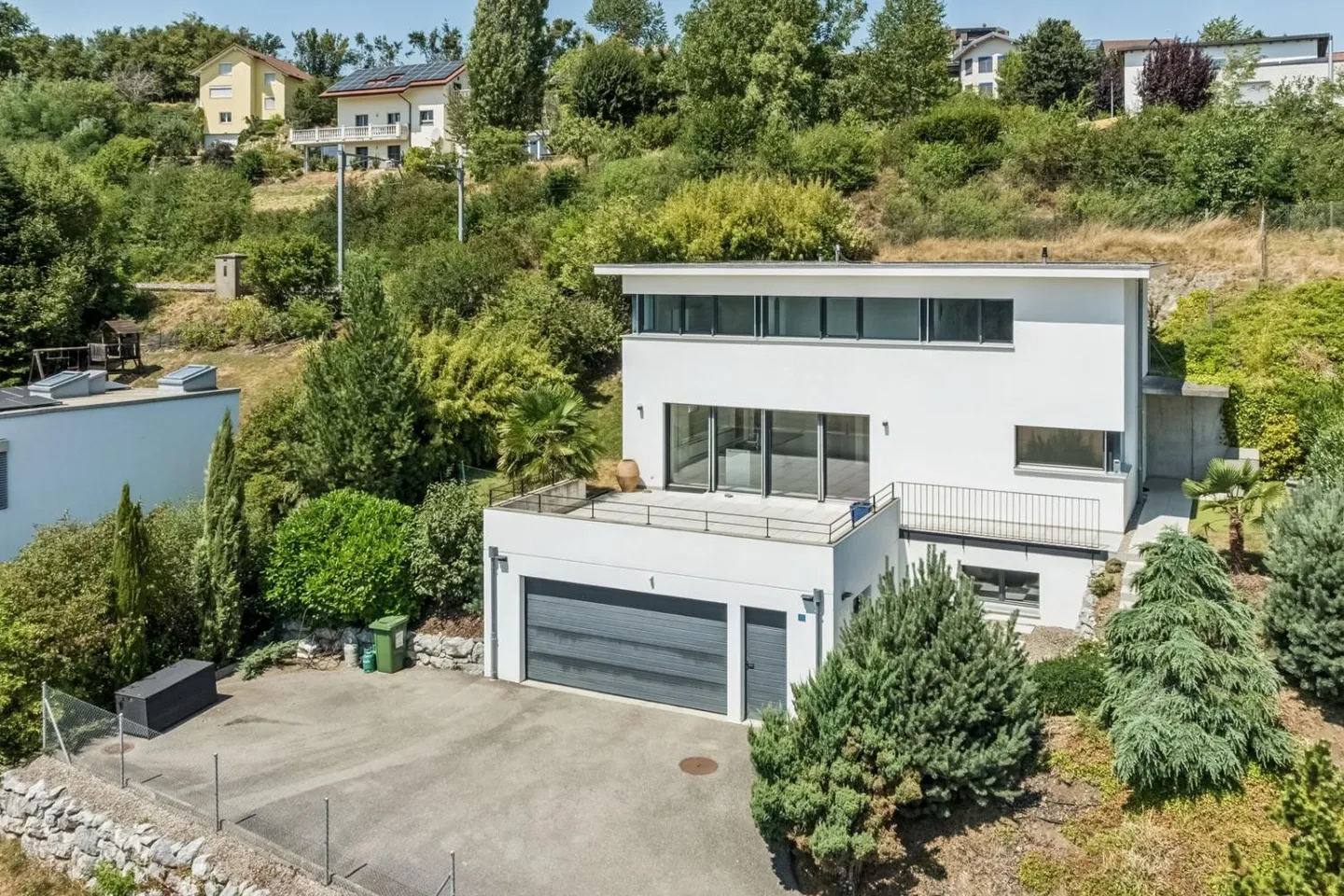 Zeitgenössische Familienvilla, außergewöhnliches Panorama - Foto 13 von 13