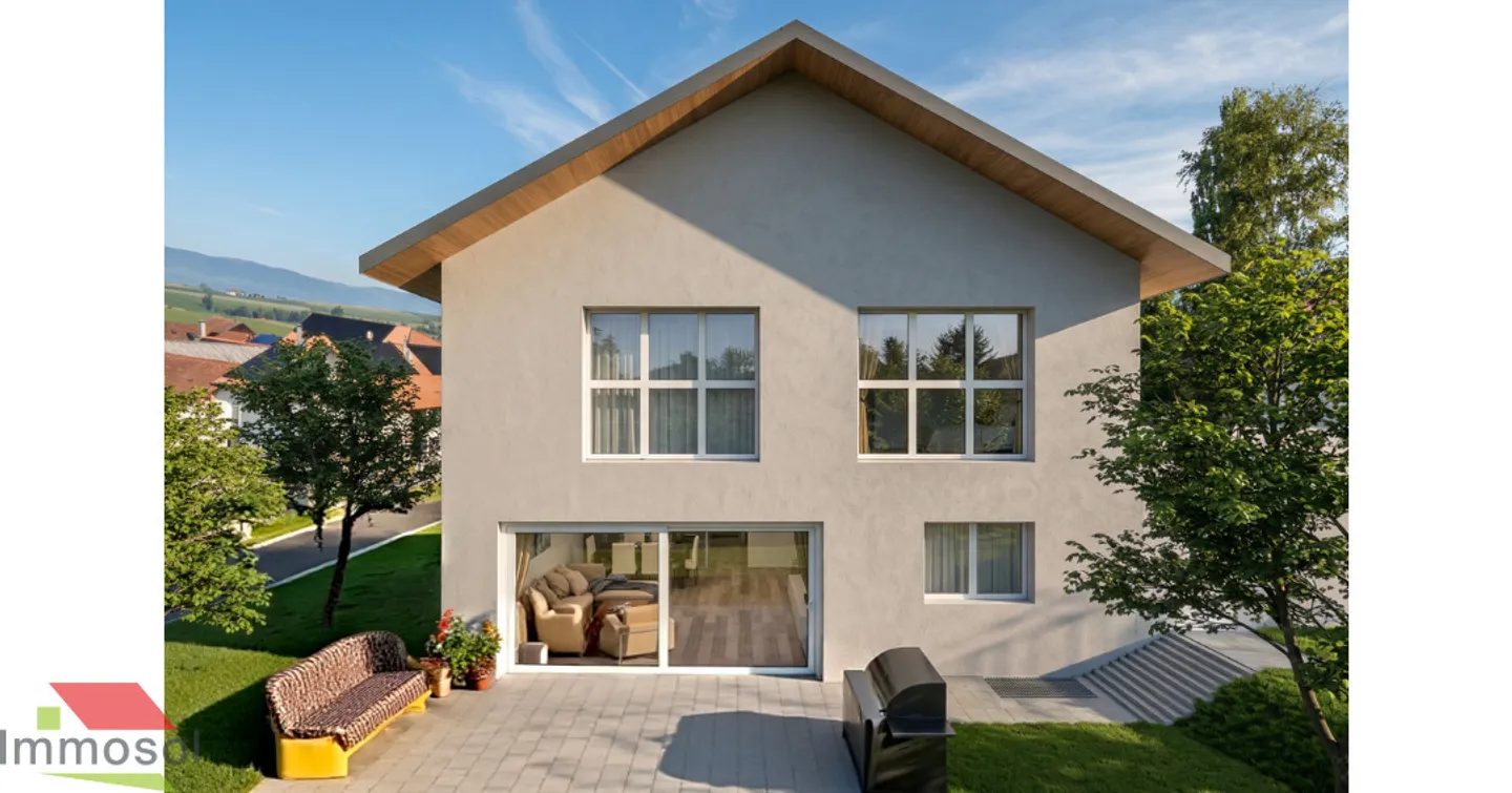 Neue Promotion in Thierrens – Familienvillen 6.5p mit Garten - Foto 1 von 7