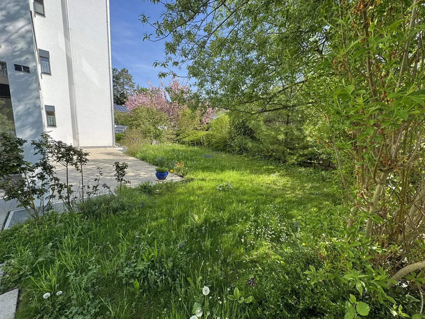Appartamento giardino luminoso di 4½ locali con grande giardino privato in una posizione tranquilla - Foto 11 di 15