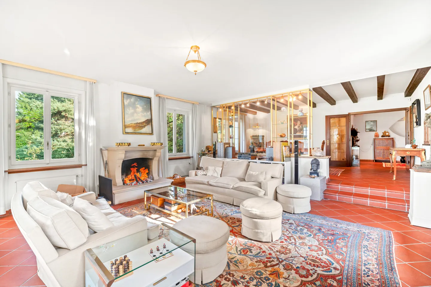 Charaktervolle Immobilie mit Aussicht und Innenpool in St-Légier - Foto 7 von 15