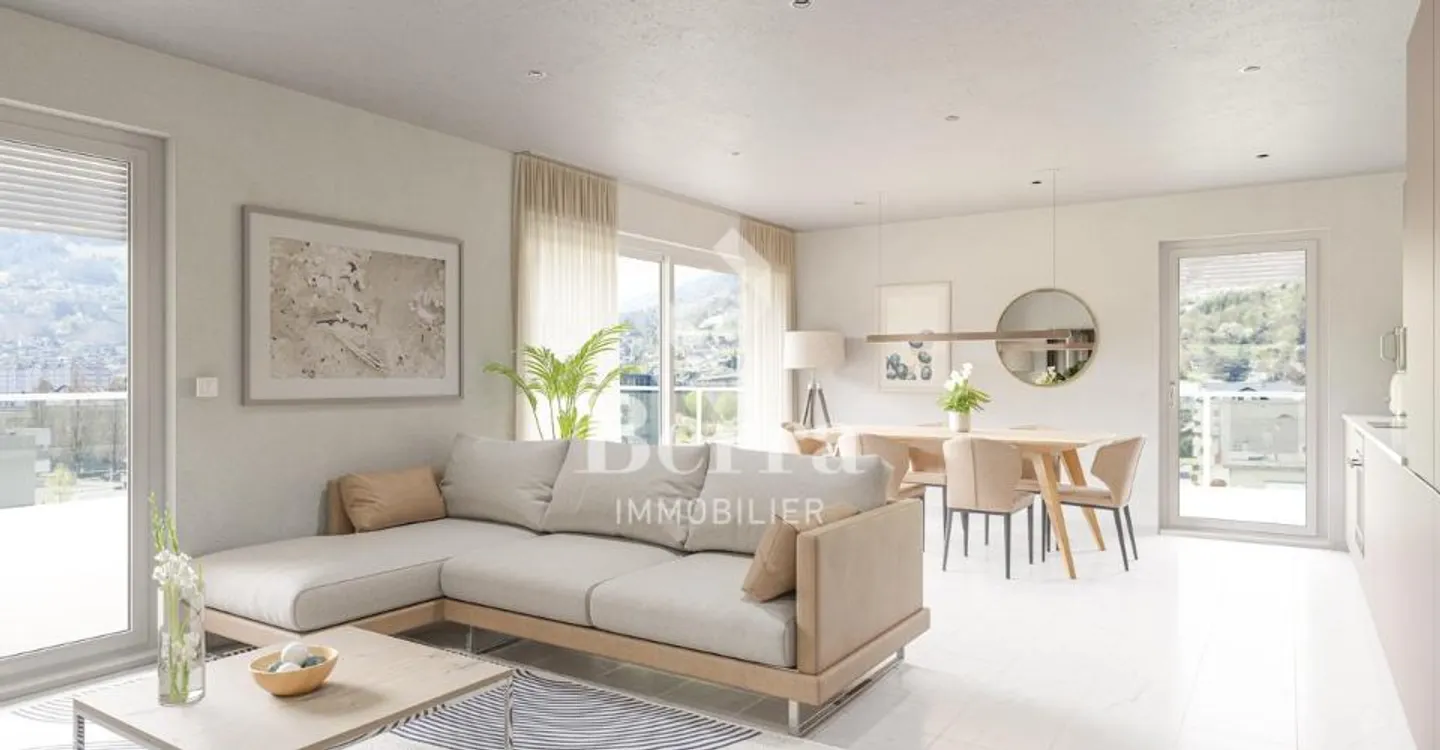 Moderne Wohnungen in Monthey - Foto 2 von 4
