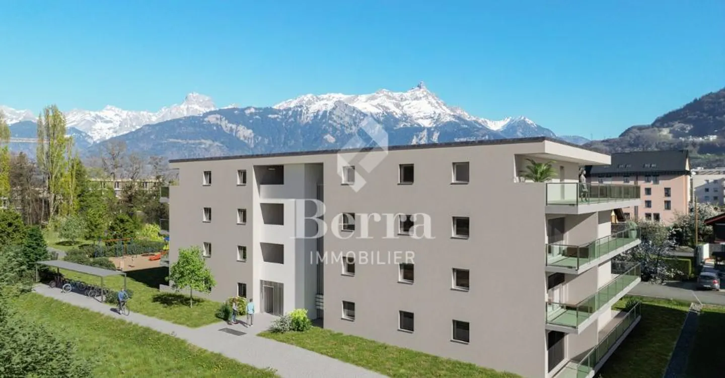Moderne Wohnungen in Monthey - Foto 1 von 4