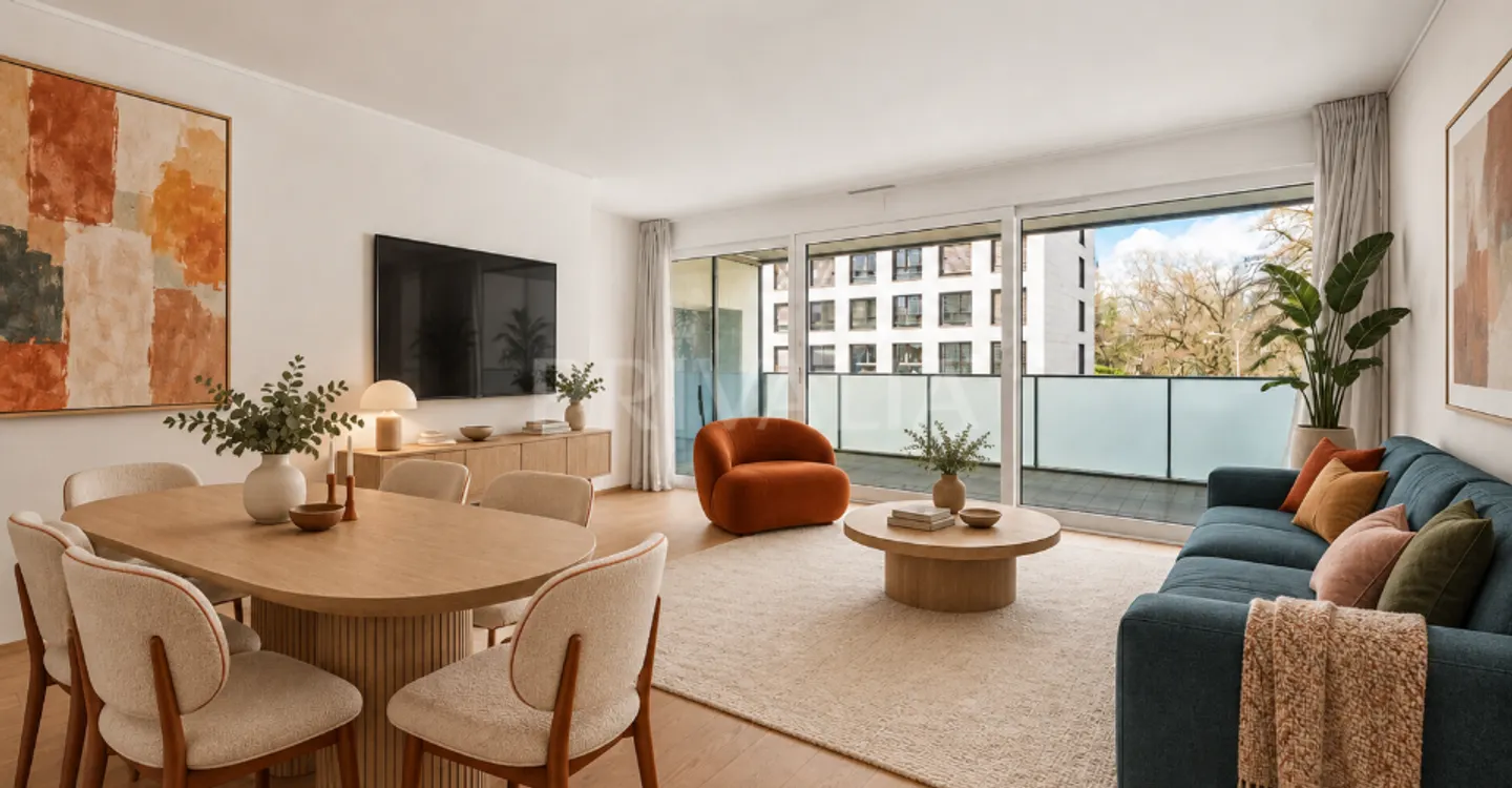 Modern Apartment in Geneva - Photo 2 of 8