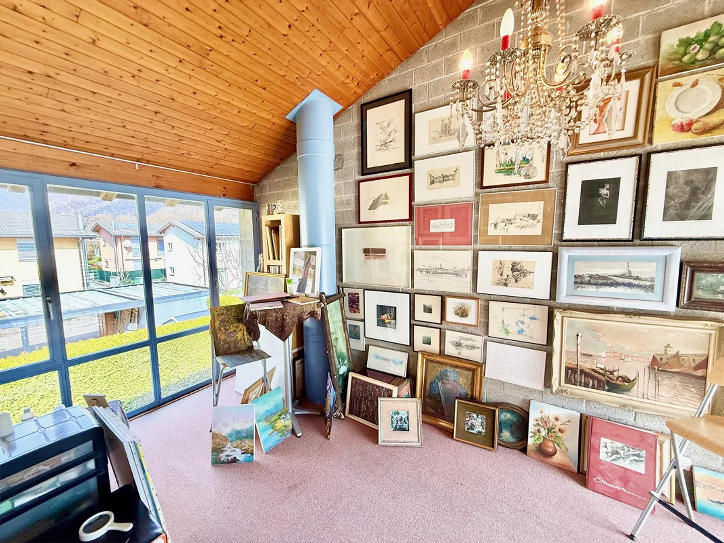 Einfamilienhaus mit Garten und Blick auf die Berge - Foto 8 von 23