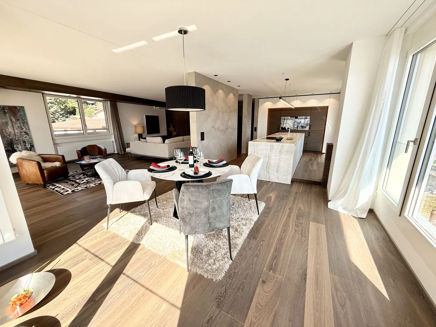 Luxus-Penthouse - 5,5 Zimmer mit Seeblick - Sekundärresidenz - Foto 3 von 13