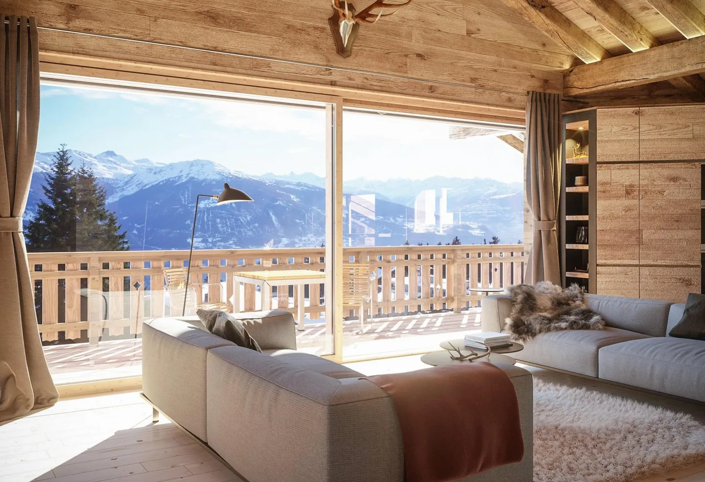 Superb 4.5-room penthouse in a secondary residence - Photo 6 of 11