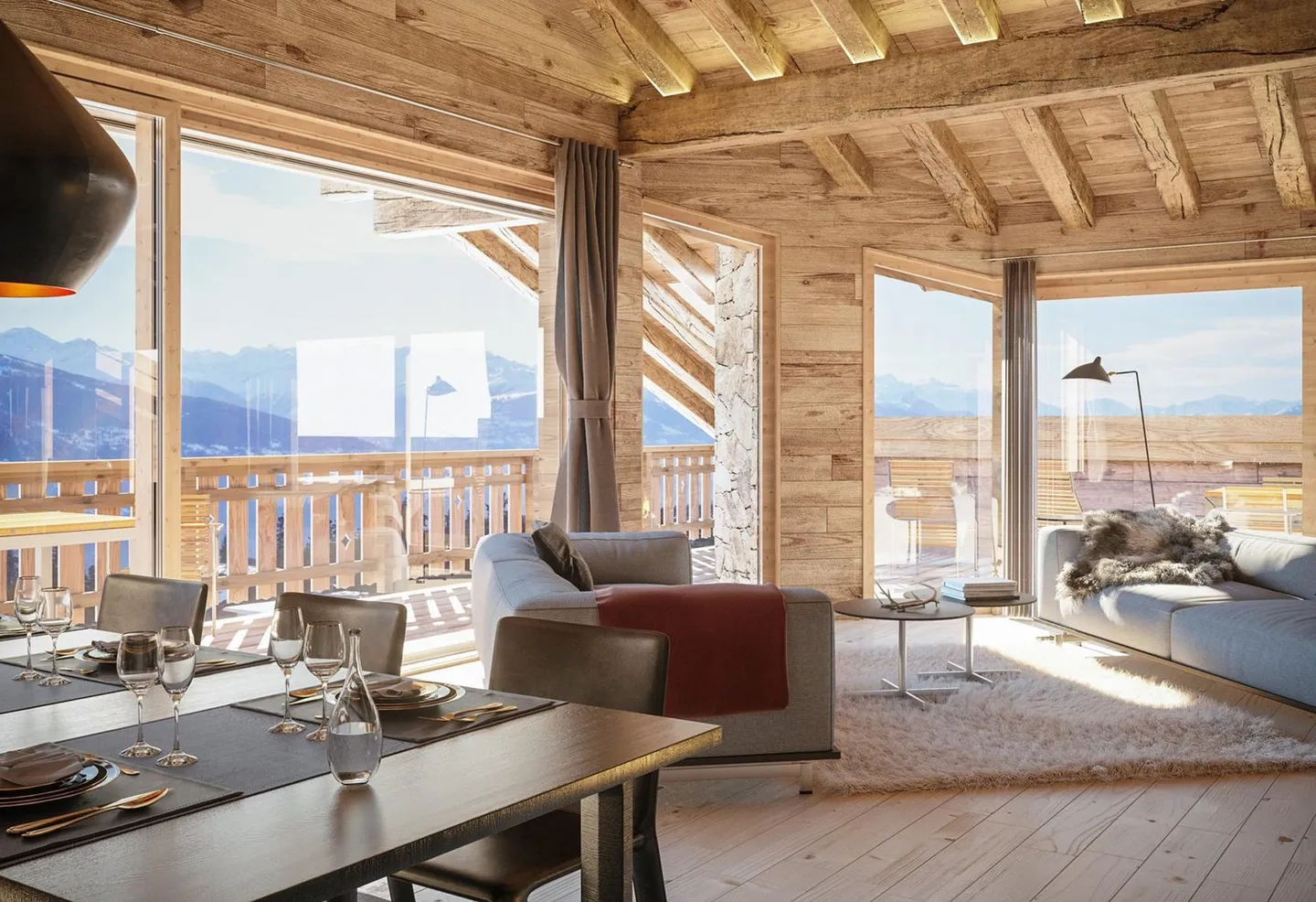 Superb 4.5-room penthouse in a secondary residence - Photo 8 of 11