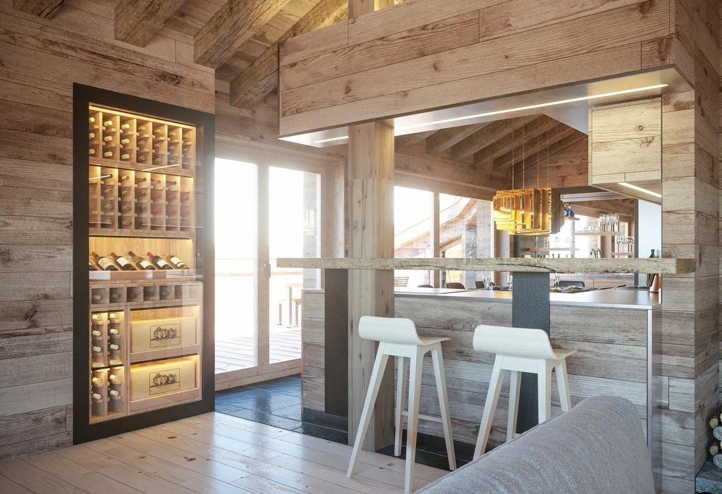 Superb 4.5-room penthouse in a secondary residence - Photo 9 of 11