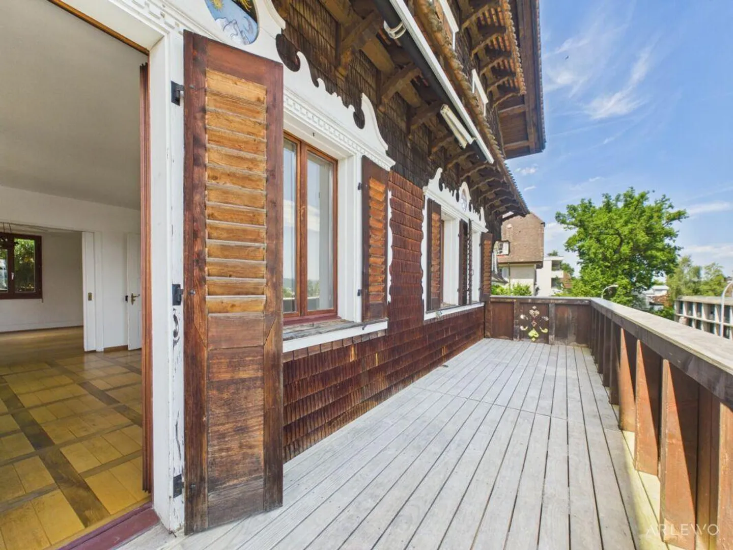Chalet with panoramic view and large garden paradise - Photo 9 of 14