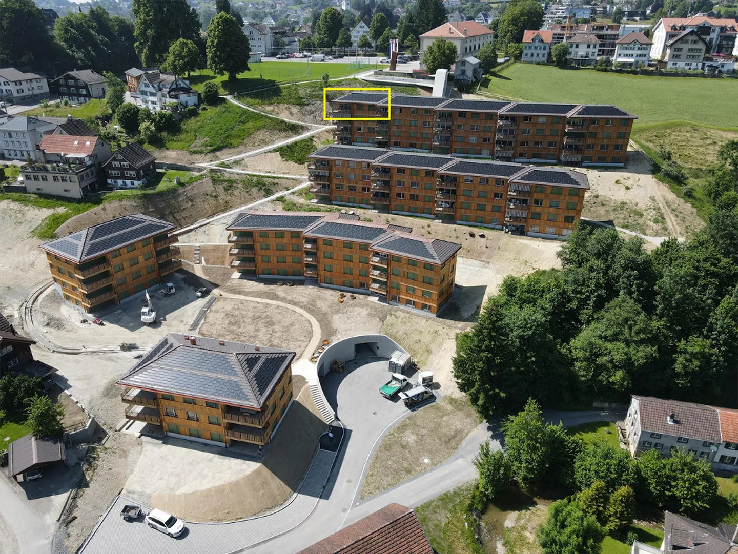 Nouvel appartement en attique de 3,5 pièces avec vue - Photo 7 sur 7