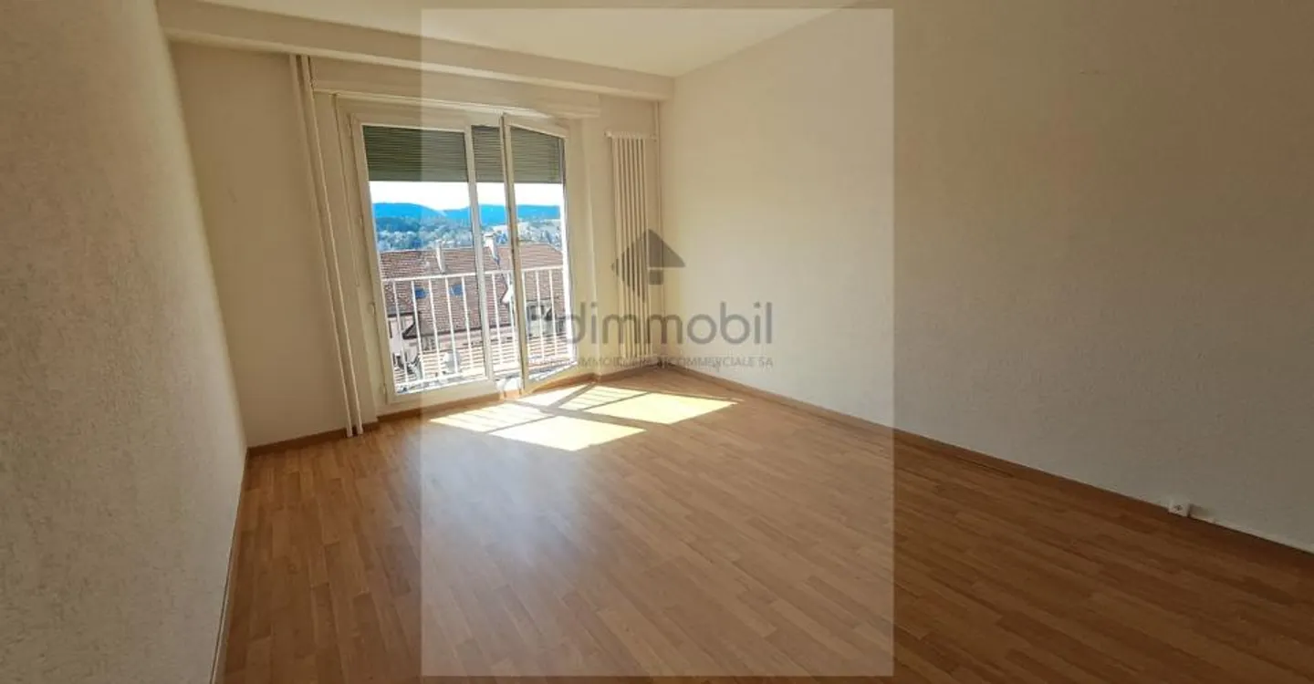 Zu vermieten, 2 Zimmer, Combe-Grieurin 37b, La Chaux-de-Fonds - Foto 1 von 5