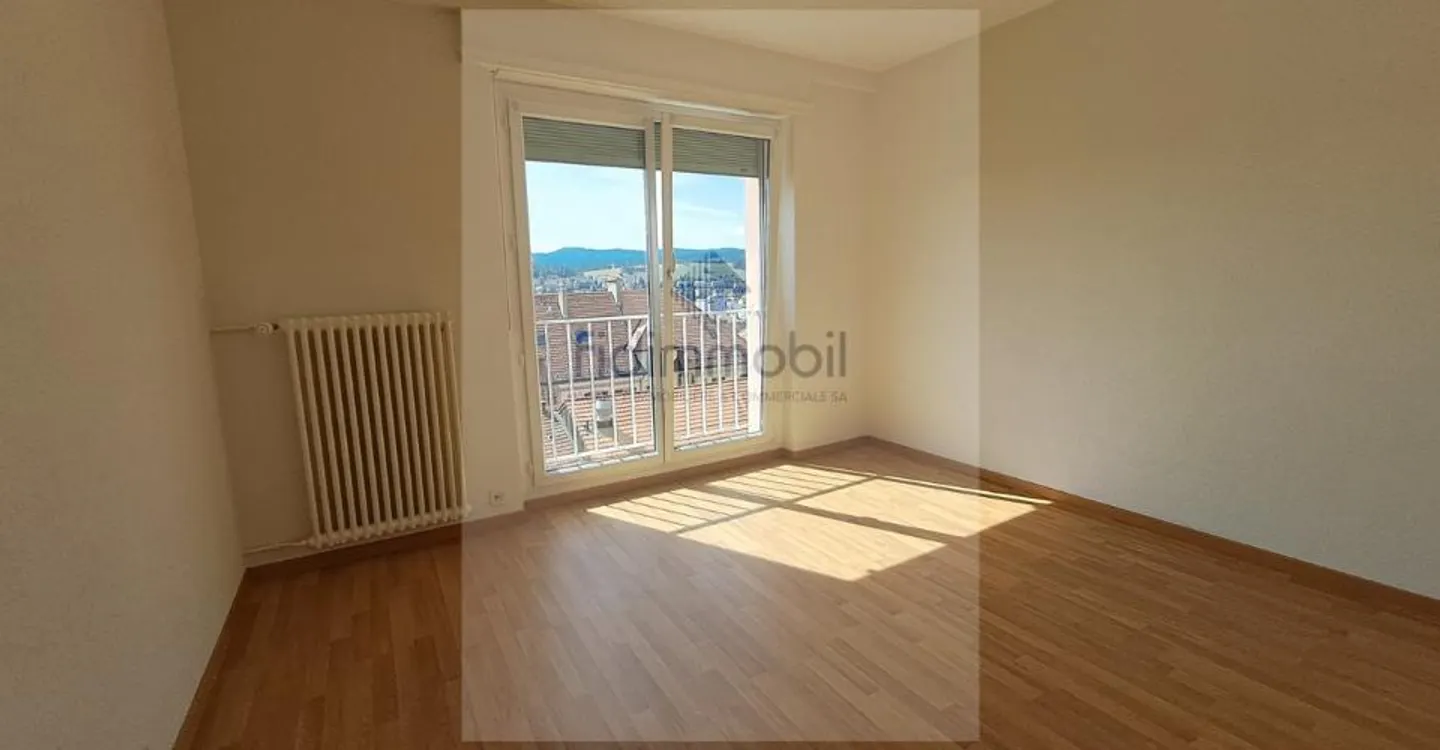 Zu vermieten, 2 Zimmer, Combe-Grieurin 37b, La Chaux-de-Fonds - Foto 4 von 5