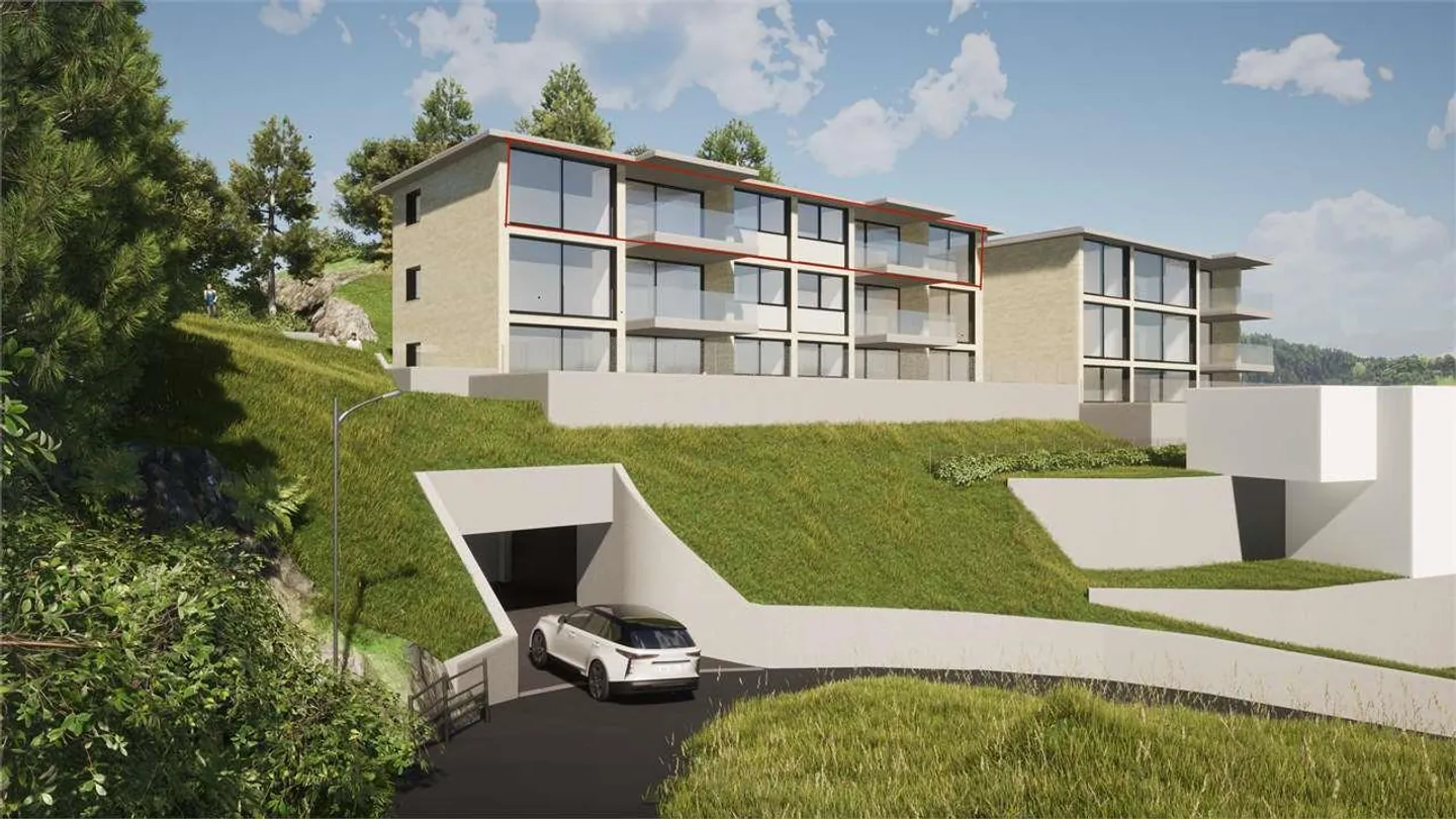 Lugaggia - Attico esclusivo di 4,5 locali con grande terrazza - Foto 1 di 5