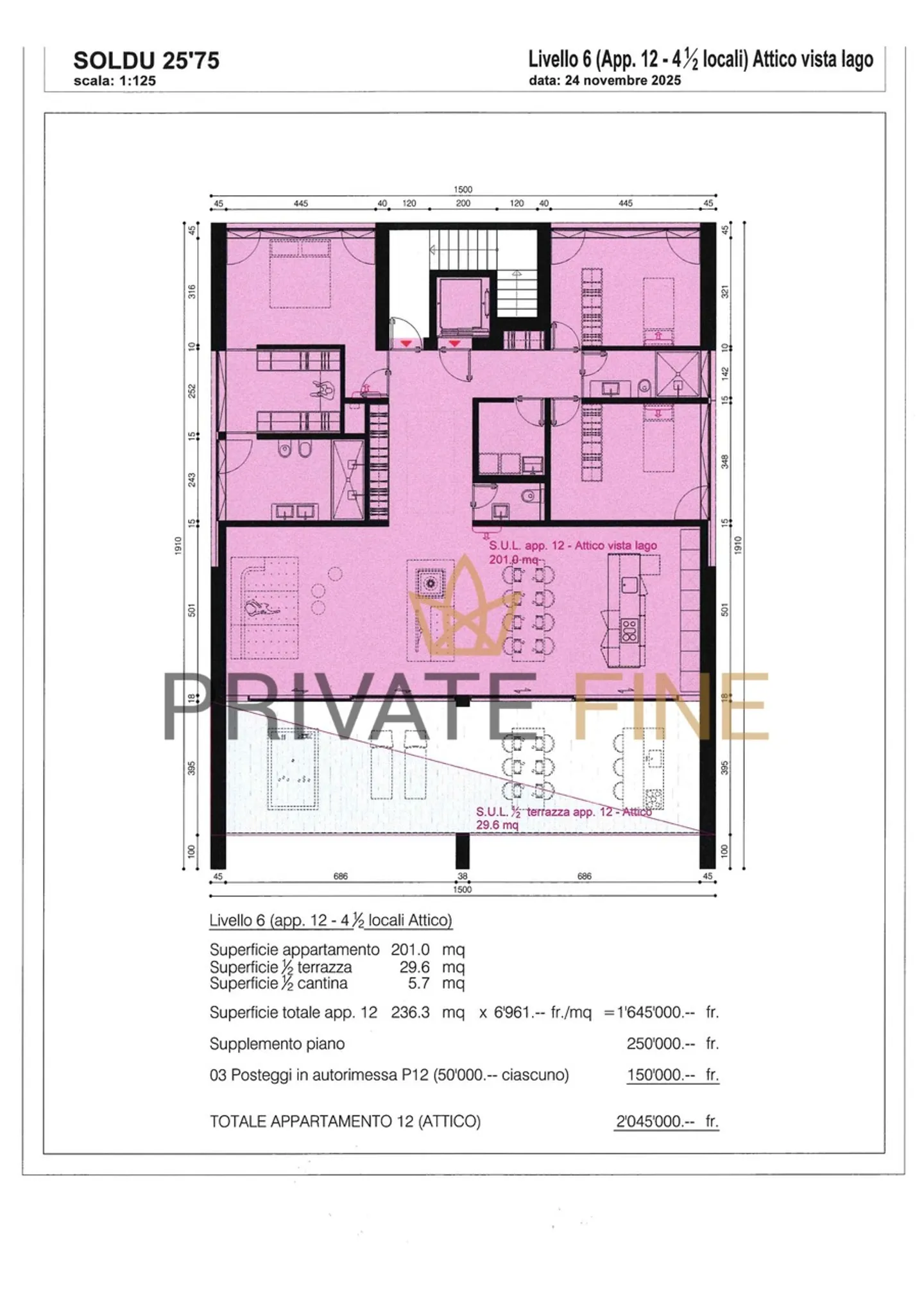 Städtisches Wohnen - Neubau - Penthouse (71) - Photo 4 of 4