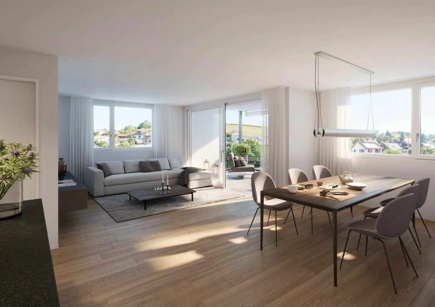 Herznach / Appartement de 5.5 pièces E 3.1 - Photo 3 sur 3