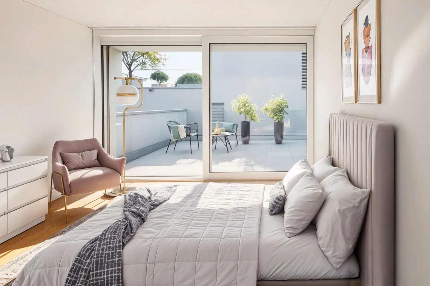 Terrassenhaus mit Blick - Foto 5 von 7