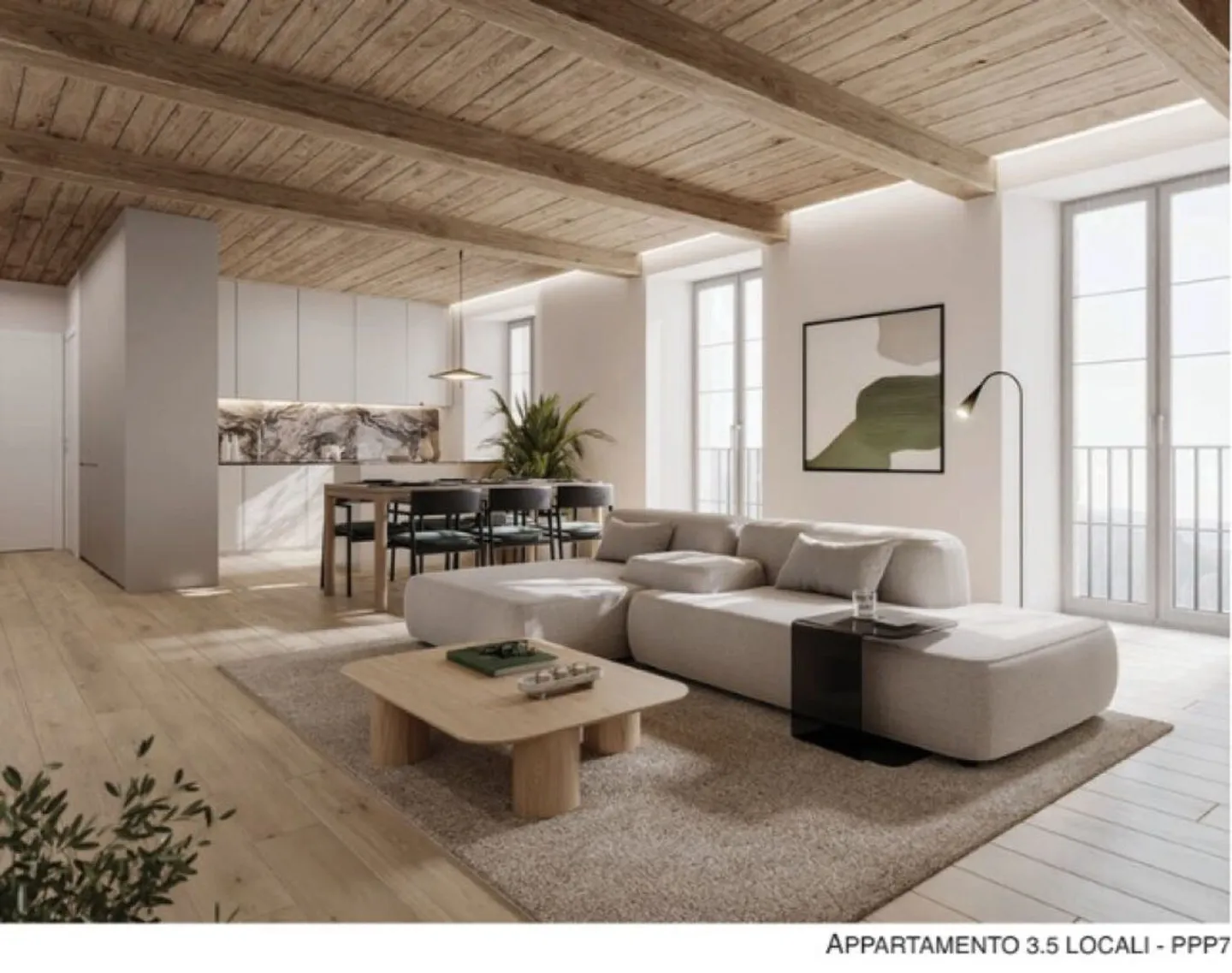 Contrada Residence - Appartamento di 3.5 al primo piano - Foto 4 di 7