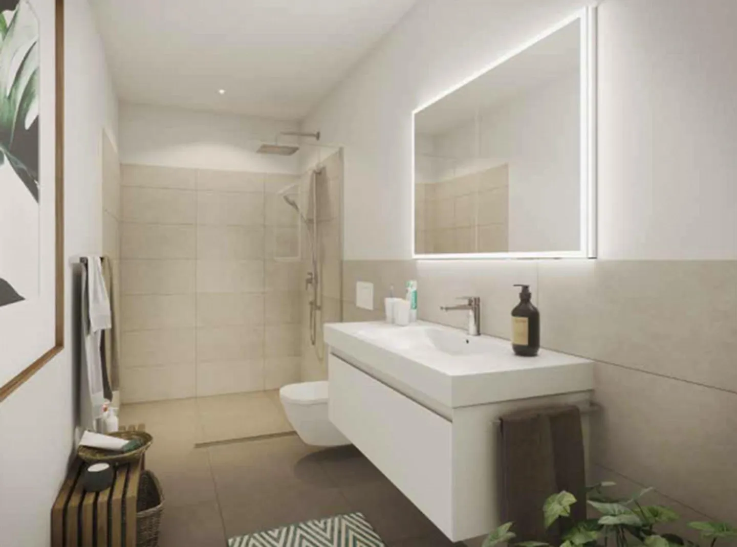 Vie moderne et confortable à Zihl à Nidau - Première location - Photo 1 sur 4