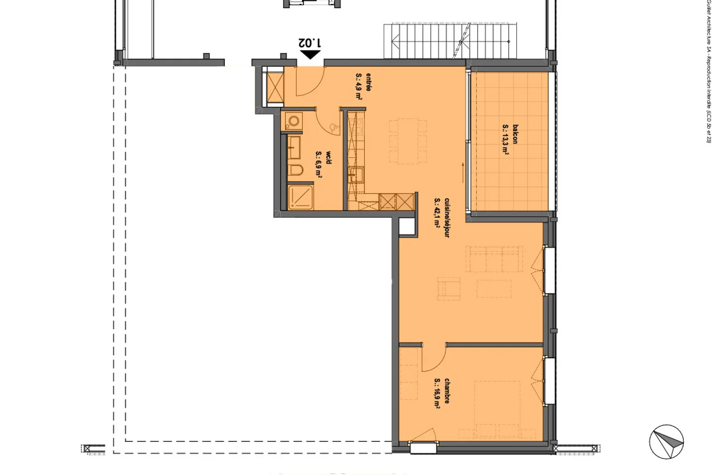 Bell'appartamento nuovo - Foto 2 di 6