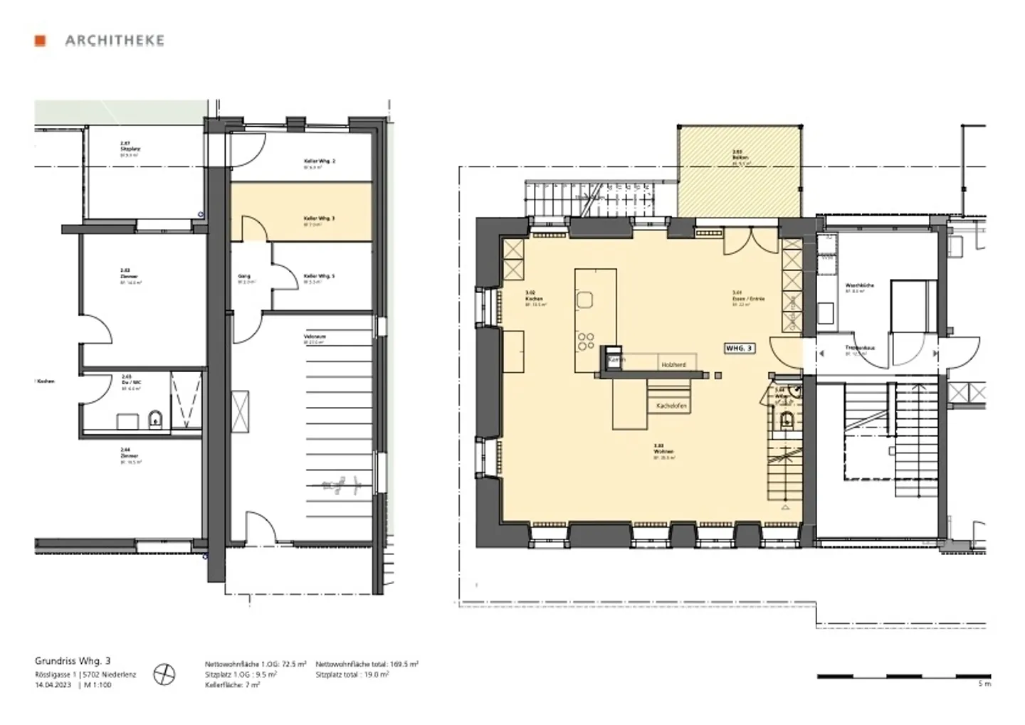 Grosszügige, gemütliche Maisonette mit Blick ins Grüne in Niederlenz - Foto 12 von 13