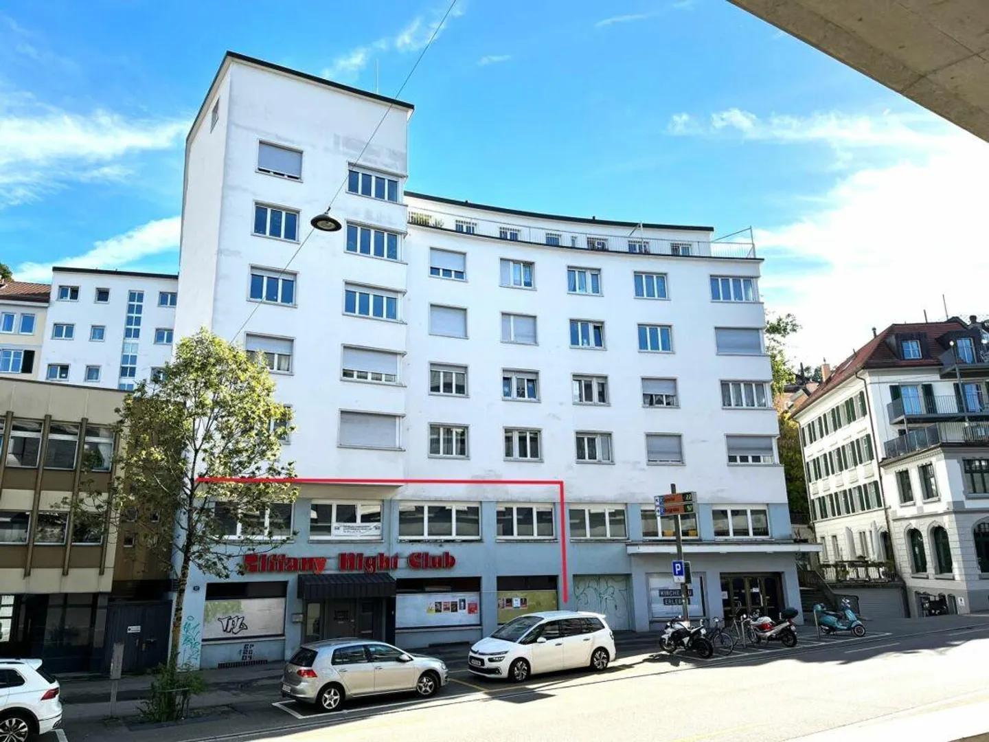 Gewerbefläche mit Wohnung im Zentrum von St. Gallen - Foto 3 von 6